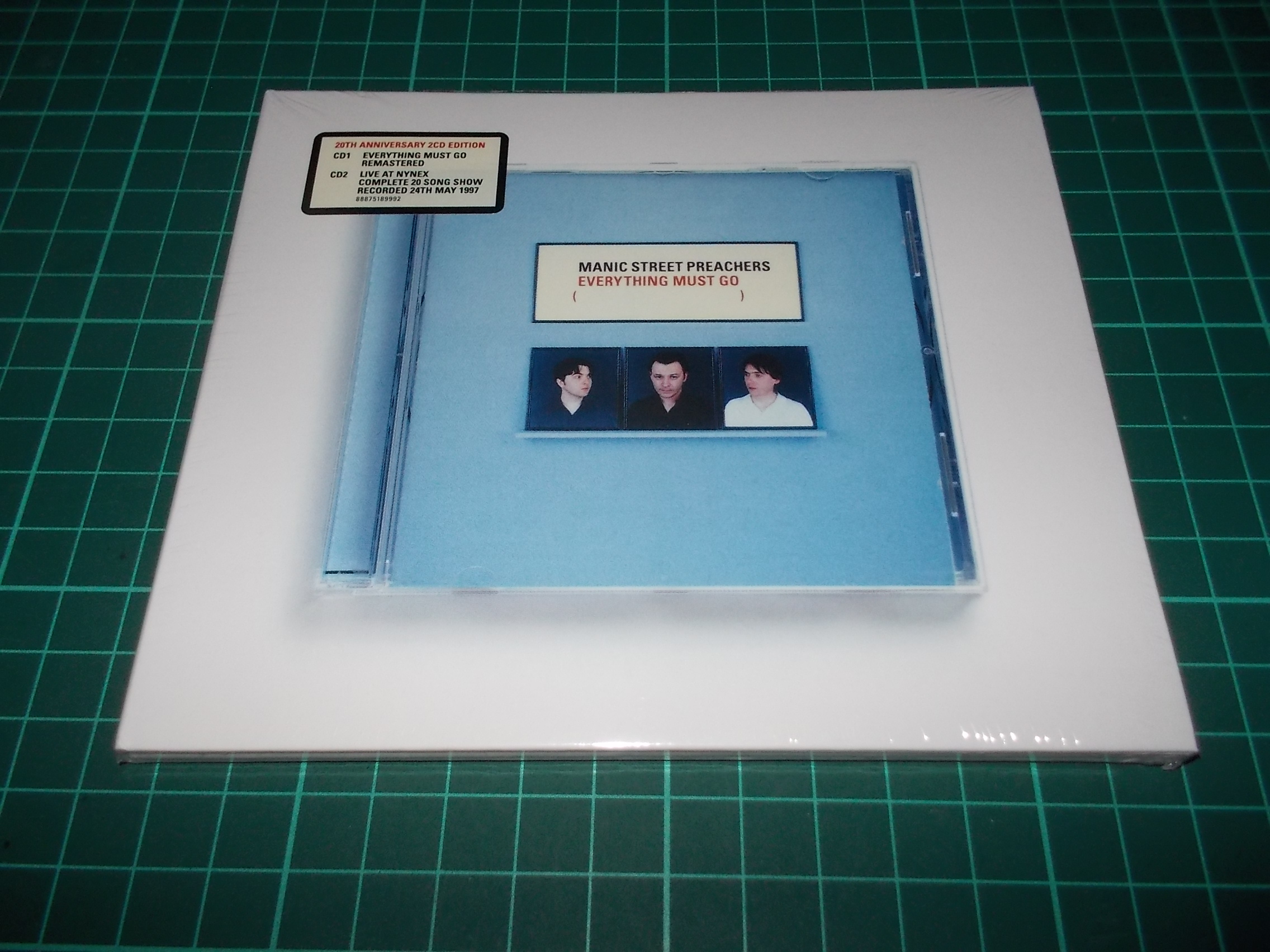 MANIC STREET PREACHERS - EVERYTHING MUST GO 20 (2CD) Digipack
