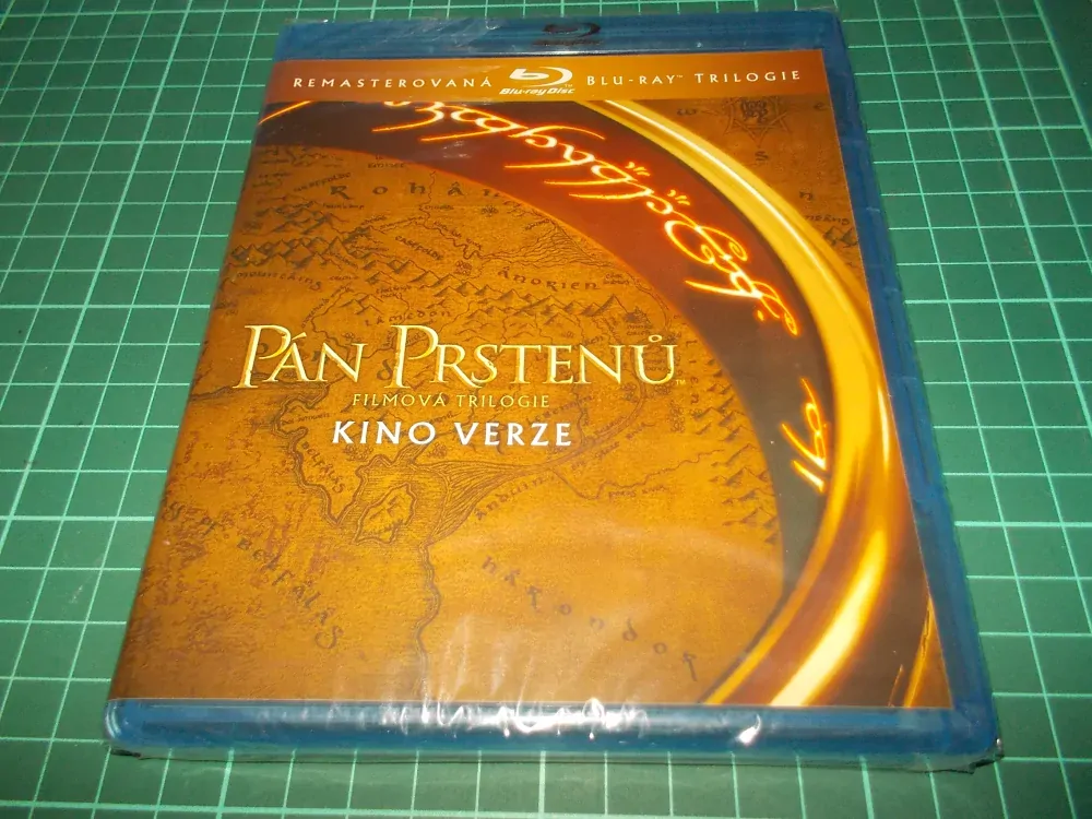 Pán prstenů filmová trilogie: Remasterované kinové verze (3BRD) (The Lord of the Rings: The Motion Picture Trilogy Theatrical (Remastered) - (Blu-ray)