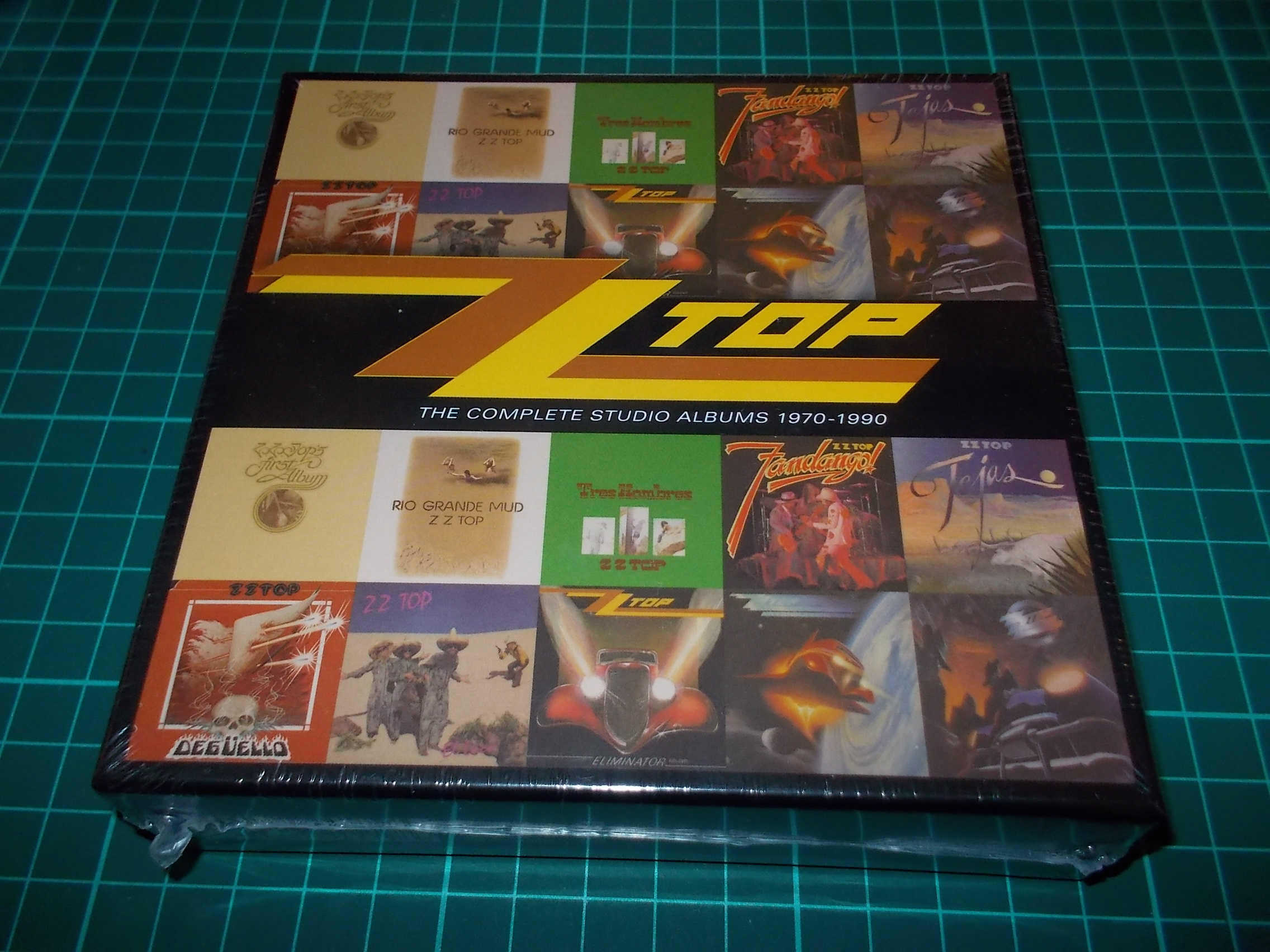 10CD ZZ TOP THE COMPLETE STUDIO ALBUMS 1970-1990 ZZ Top - The