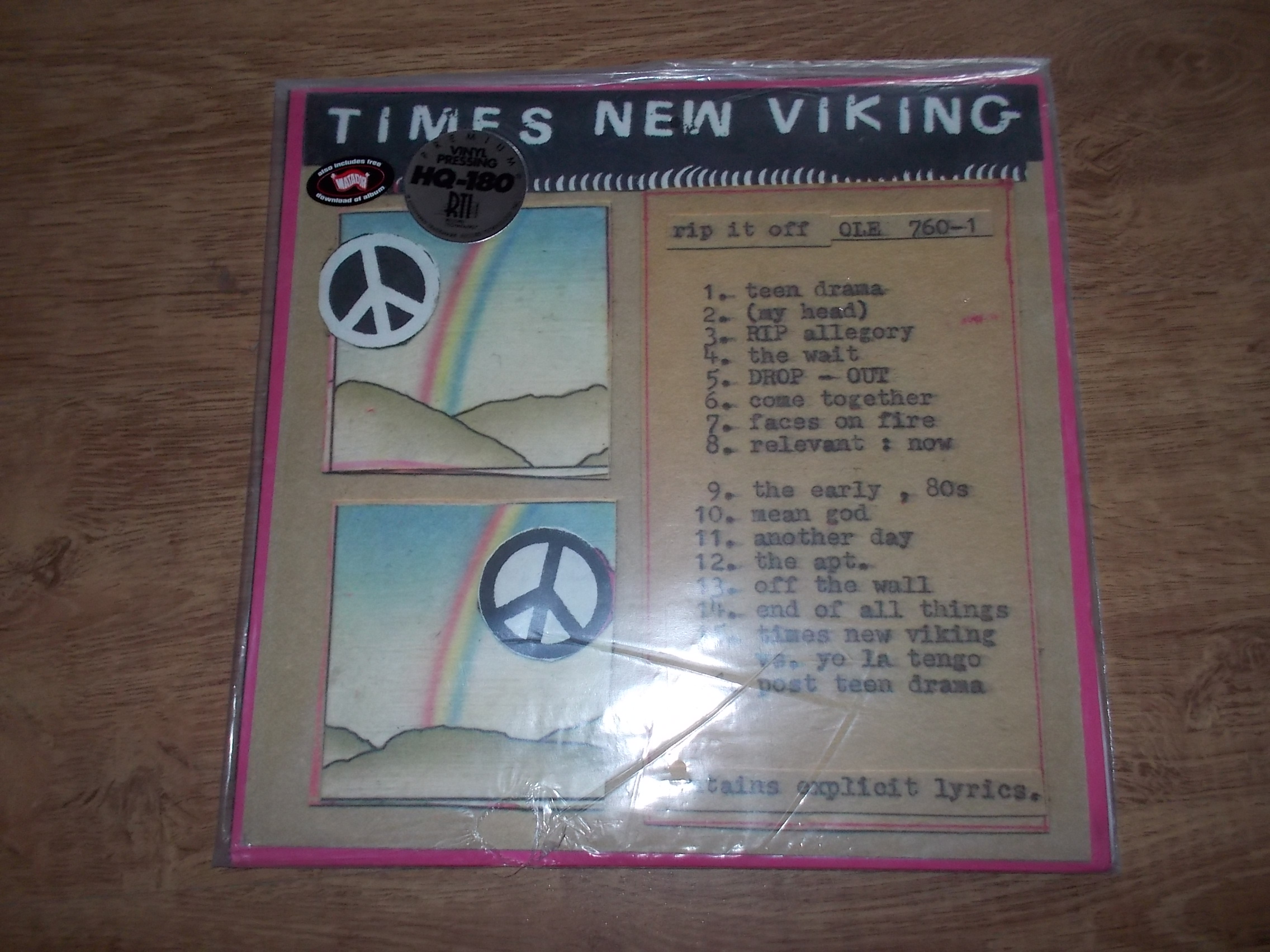 Times New Viking - Rip It Off (Vinyl-LP)