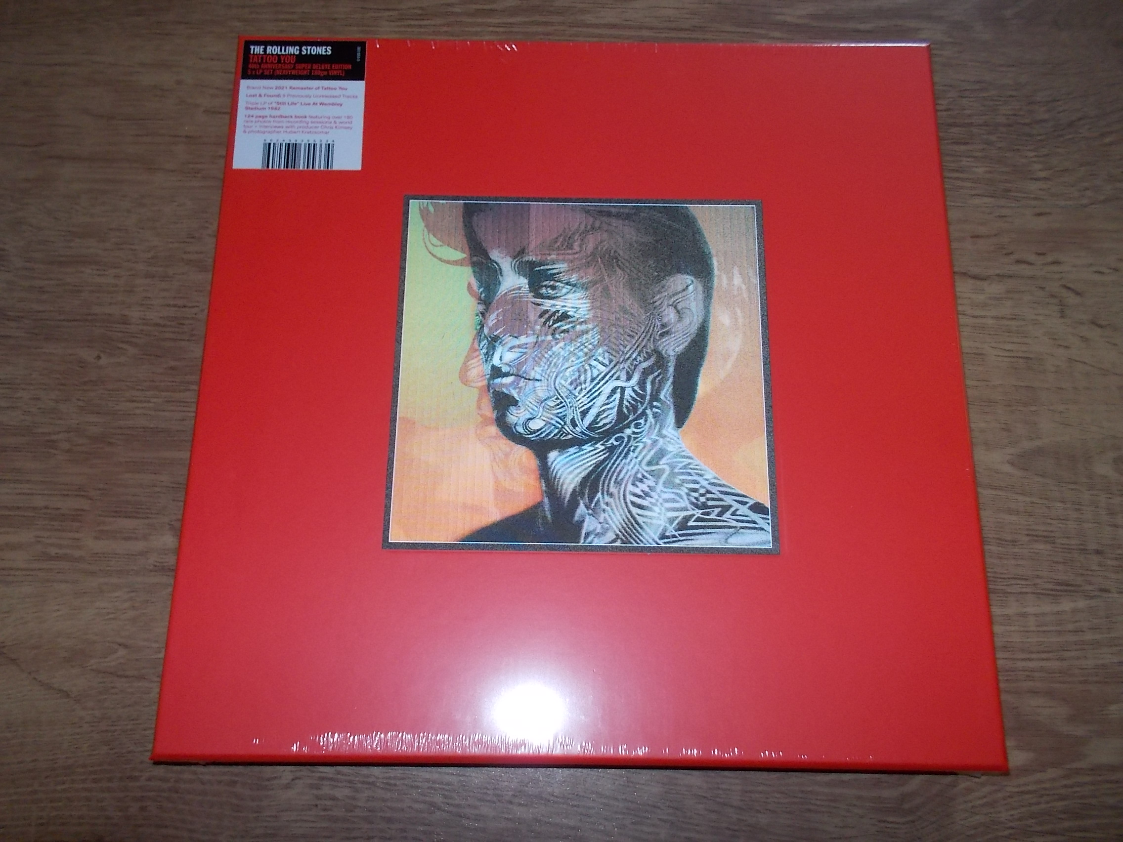 The Rolling Stones - Tattoo You (5Vinyl-LP) Box Set - Super Deluxe Edition - 40th Anniversary REMASTERED 2021