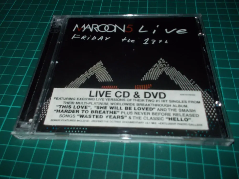 Maroon 5 - Live Friday The 13th (CD/DVD) BAZAR ROZBALENO
