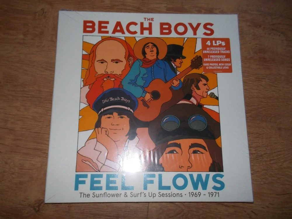 THE Beach Boys - Feel Flows: The Sunfower & Surf's Up (4Vinyl-LP)
