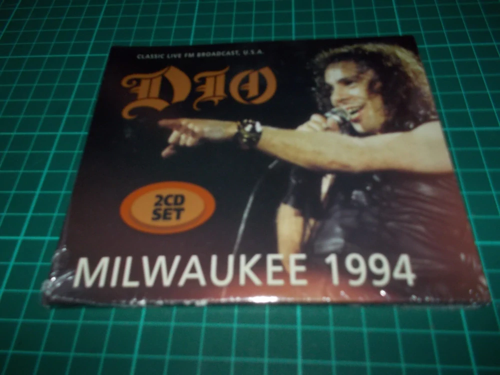 Dio - Milwaukee 1994 - CLASSIC LIVE FM BROADCAST, U.S.A. (2 CD) Digipack