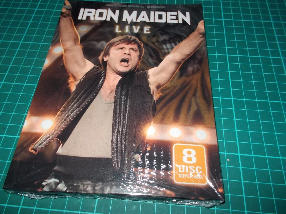Iron Maiden - Live - PUBLIC RADIO BROADCAST RECORDINGS (8 CD Longbox)