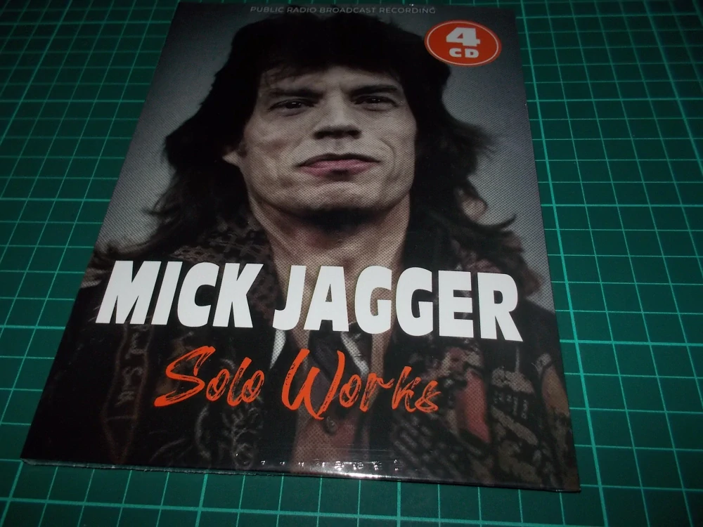Mick Jagger - Solo Works - PUBLIC RADIO BROADCAST RECORDING (4 CD Longbox)