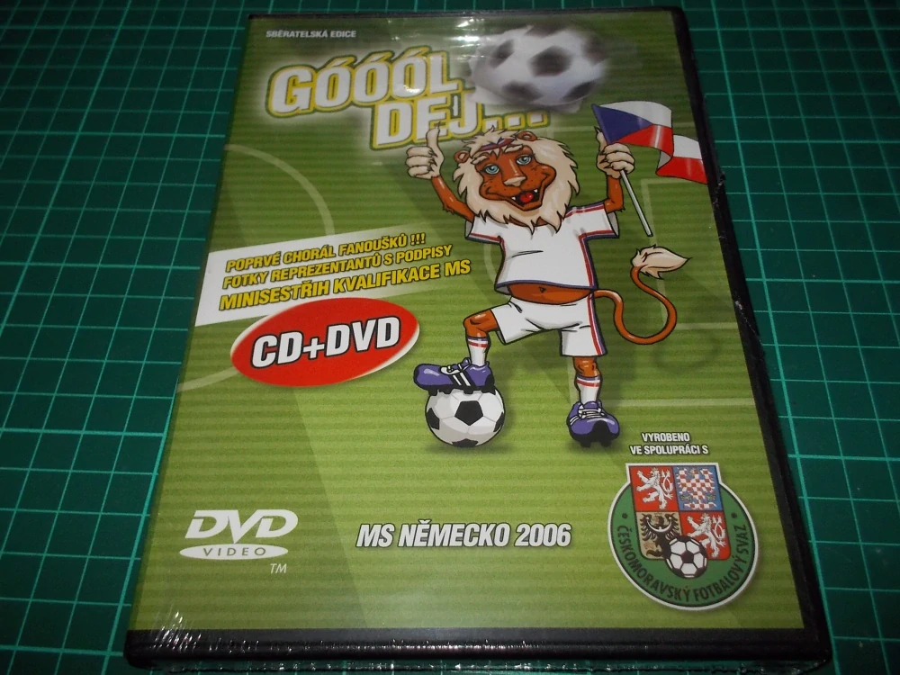 SBĚRATELSKÁ EDICE - GÓÓÓL DEJ... (CD+DVD) MS NĚMECKO 2006