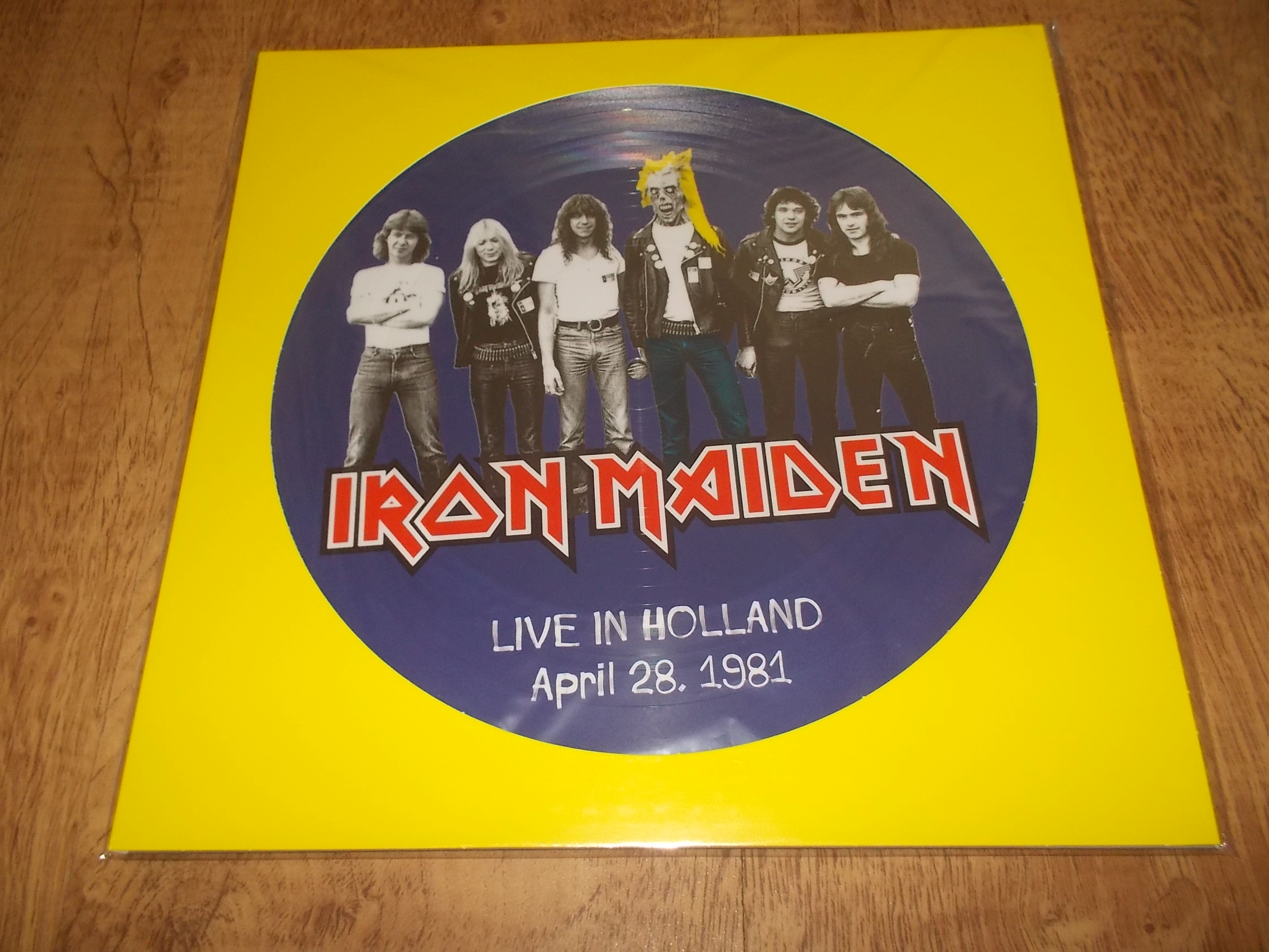 Iron Maiden - Live In Holland April 28, 1981 (Vinyl-LP)