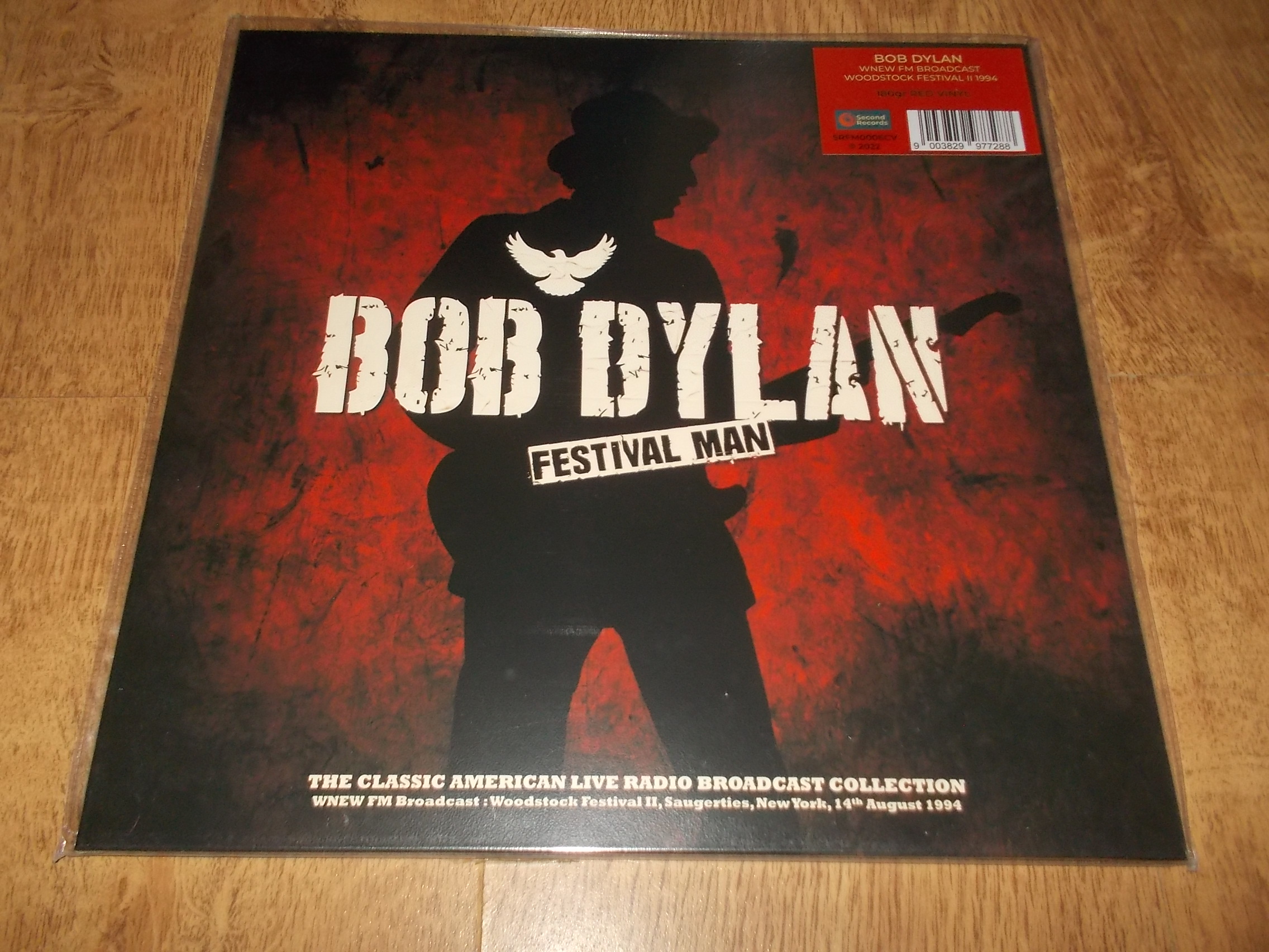 Bob Dylan - Festival Man (WNEW FM Broadcast: Woodstock Festival II, Saugerties, New York, 14th August 1994) (Vinyl-LP) RED VINYL