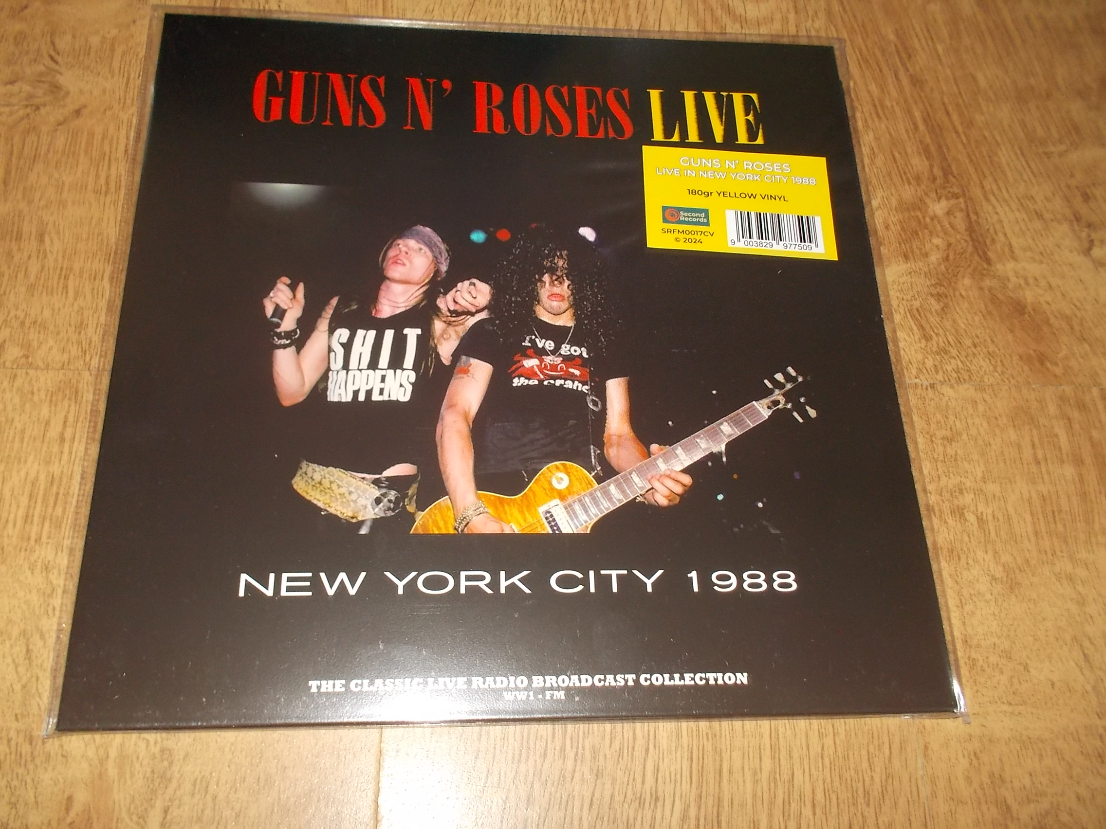 Guns N' Roses - Live (New York City 1988) (Vinyl-LP) YELLOW VINYL