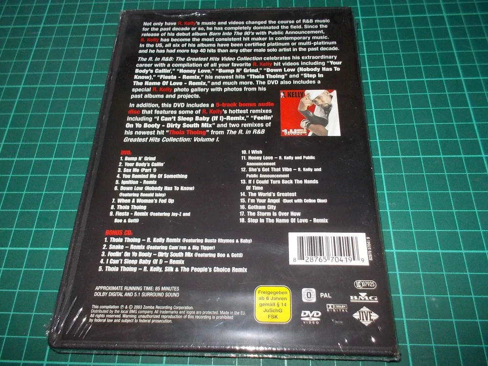 R. Kelly - The R. in R&B Collection: The Video Collection (Greatest Hits) (DVD+CD)