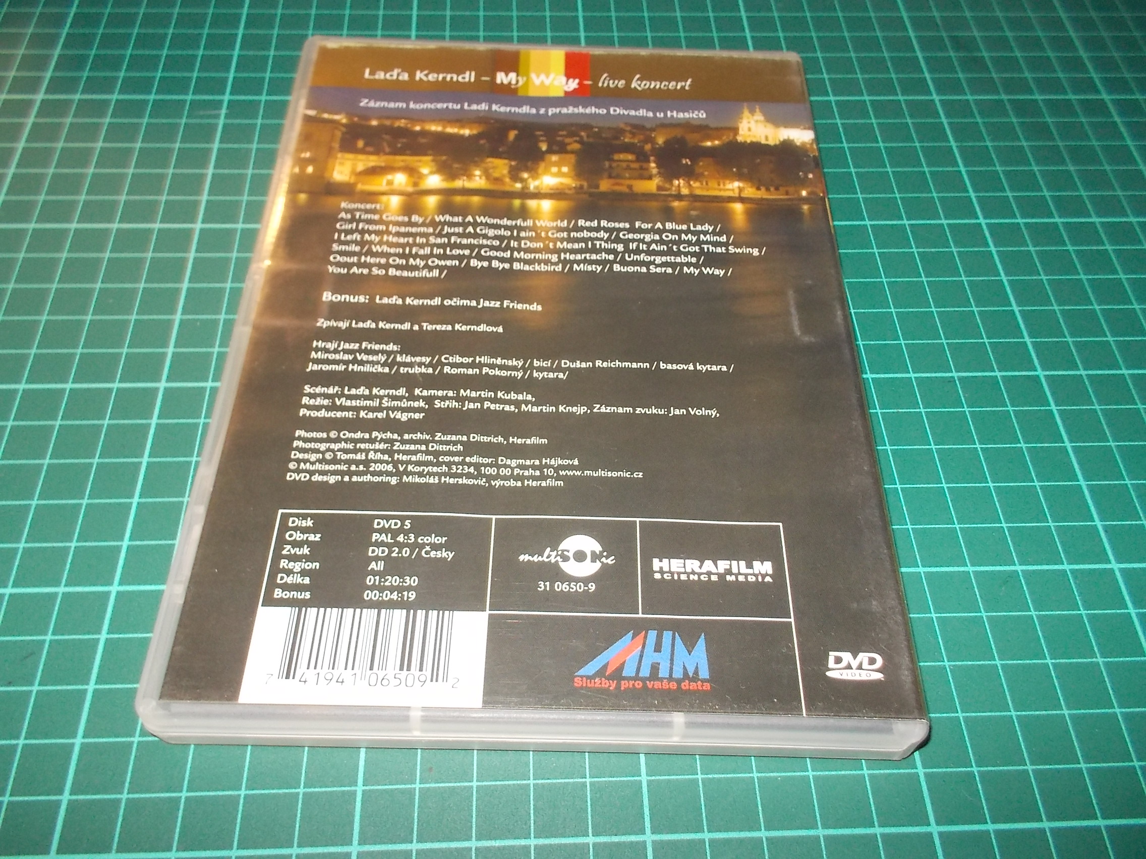 LAĎA KERNDL - My Way (DVD) BAZAR ROZBALENO