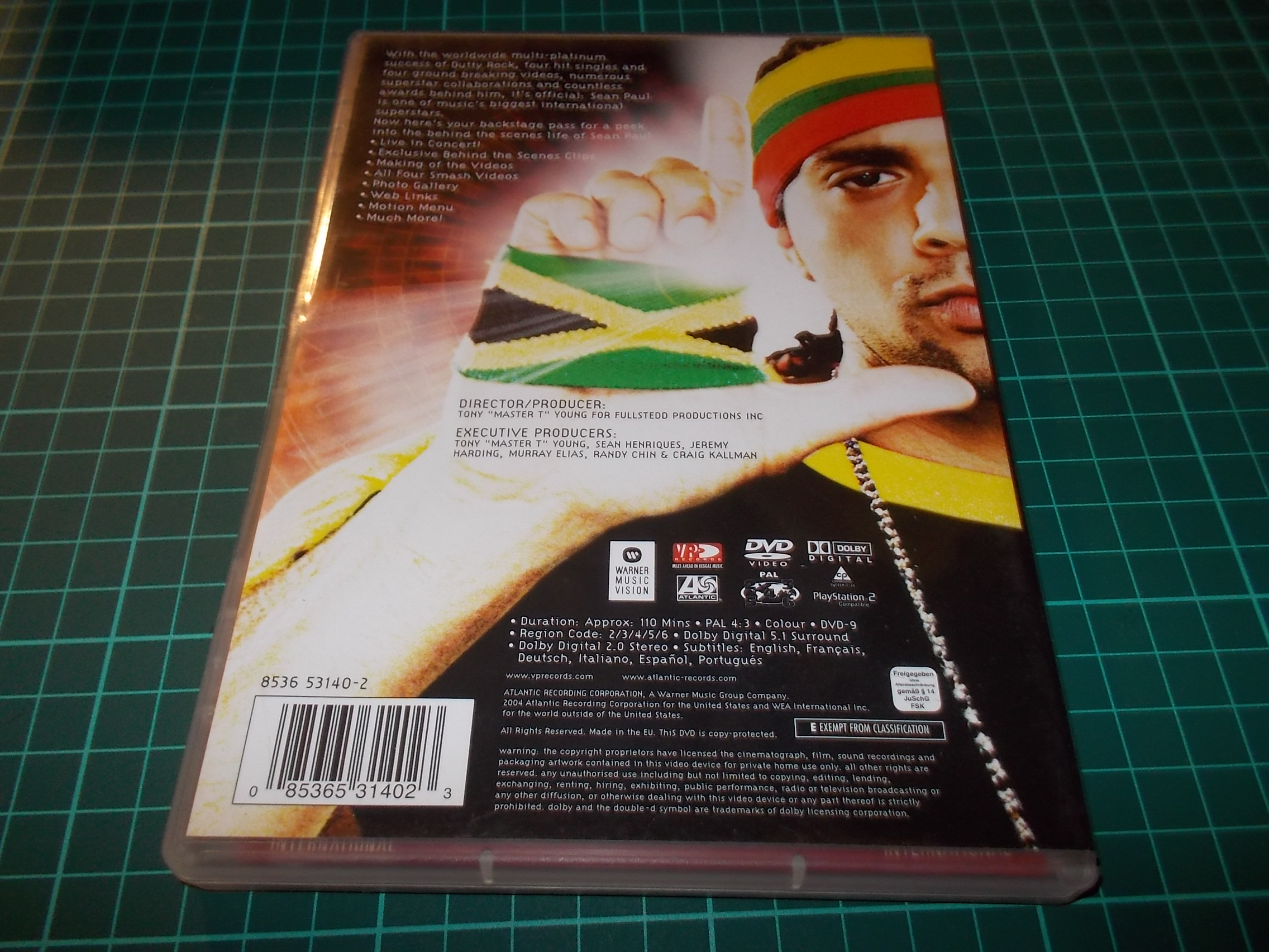 SEAN PAUL - DUTTYOLOGY (DVD) BAZAR ROZBALENO