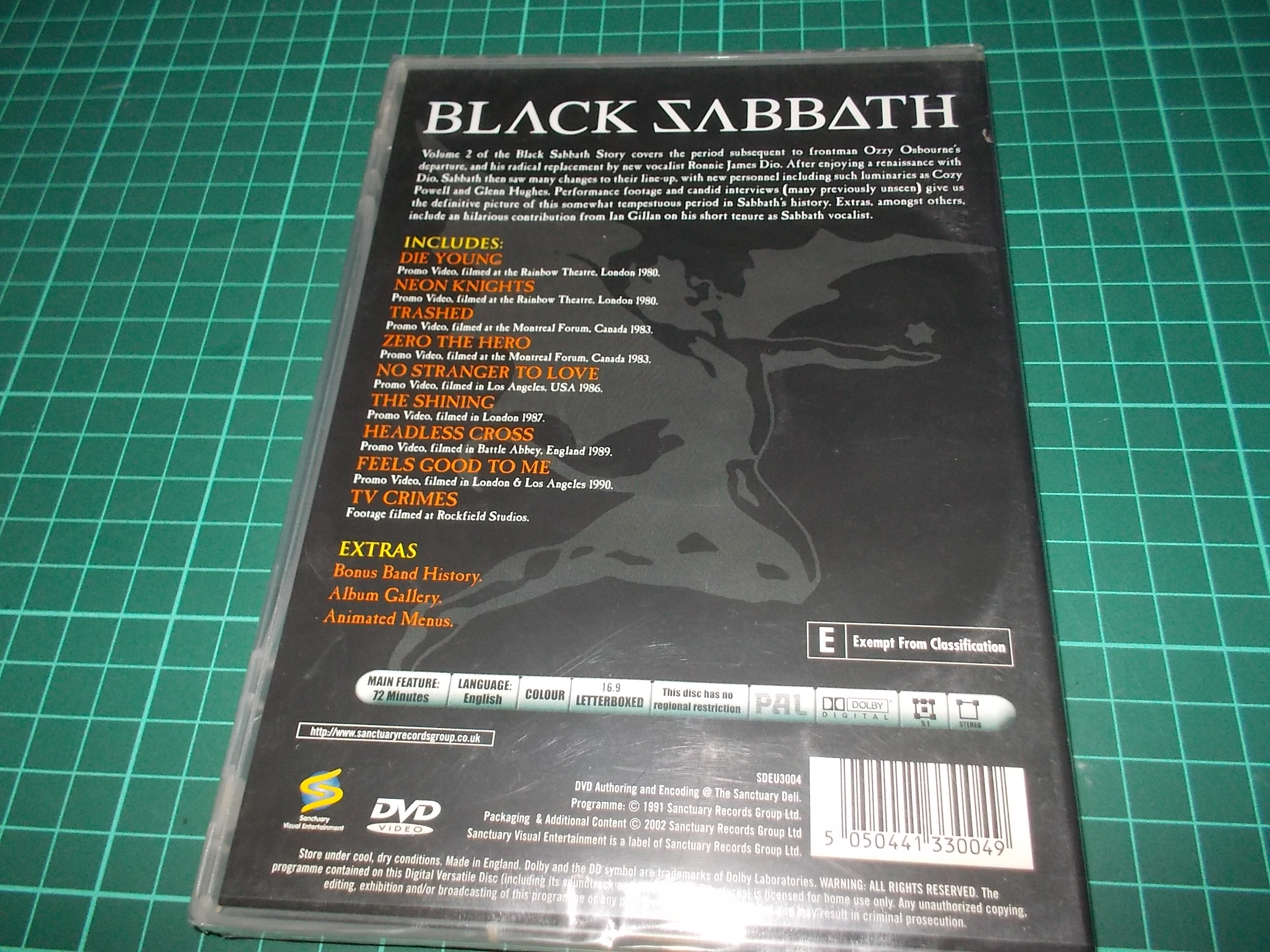 BLACK SABBATH - Story Volume Two (DVD)