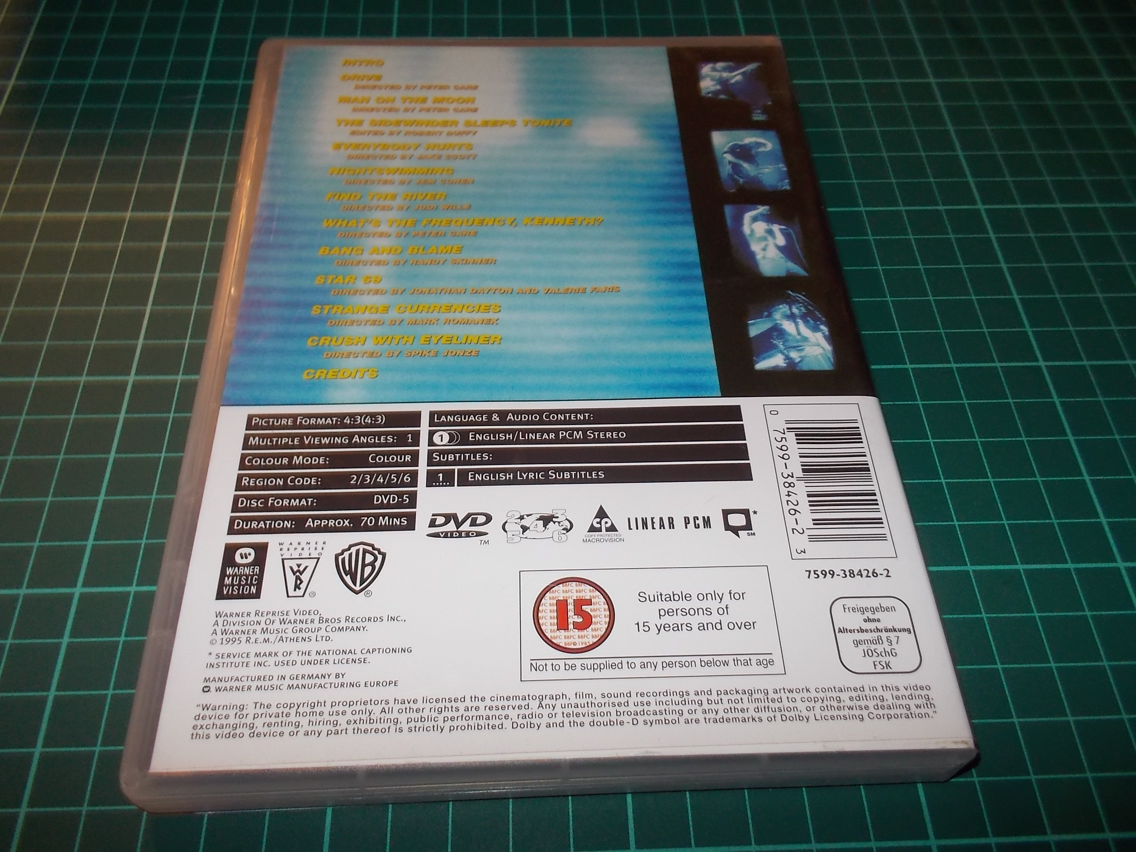 R.E.M. - Parallel (DVD) BAZAR ROZBALENO