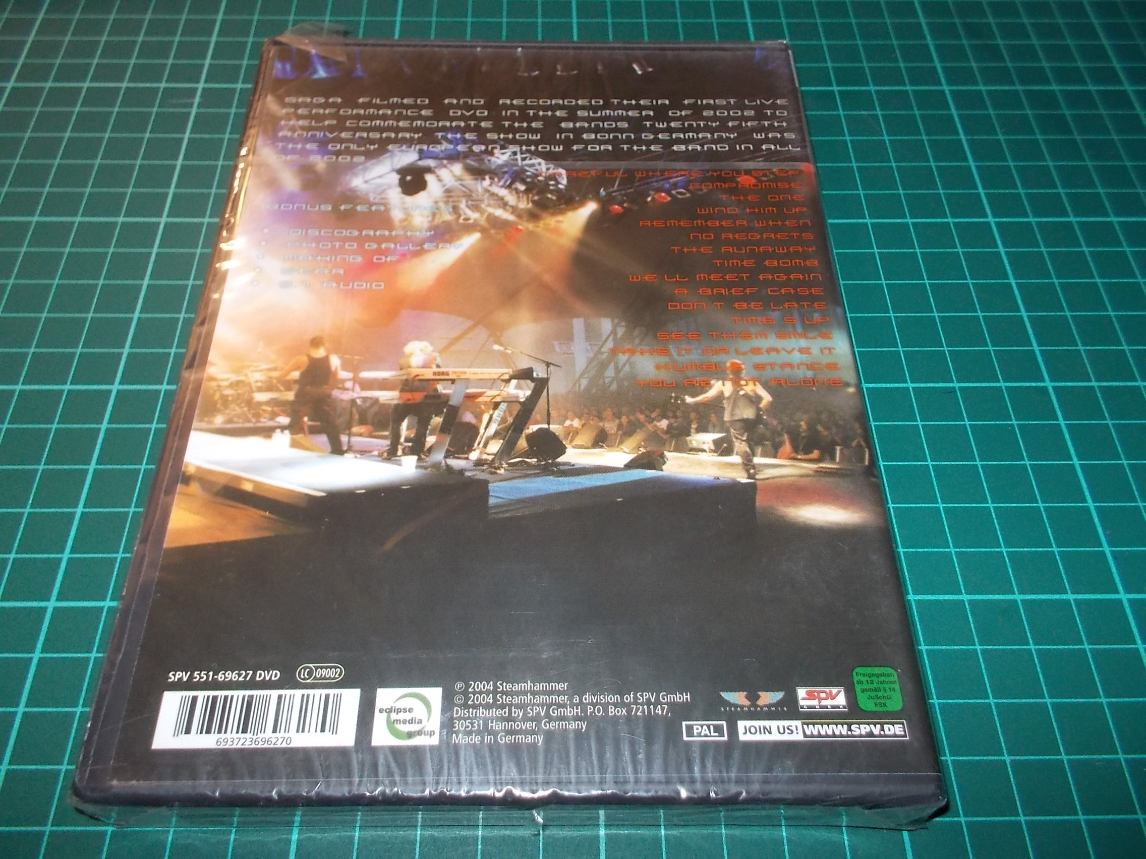 SAGA - All Areas Live in Bonn 2002 (DVD)