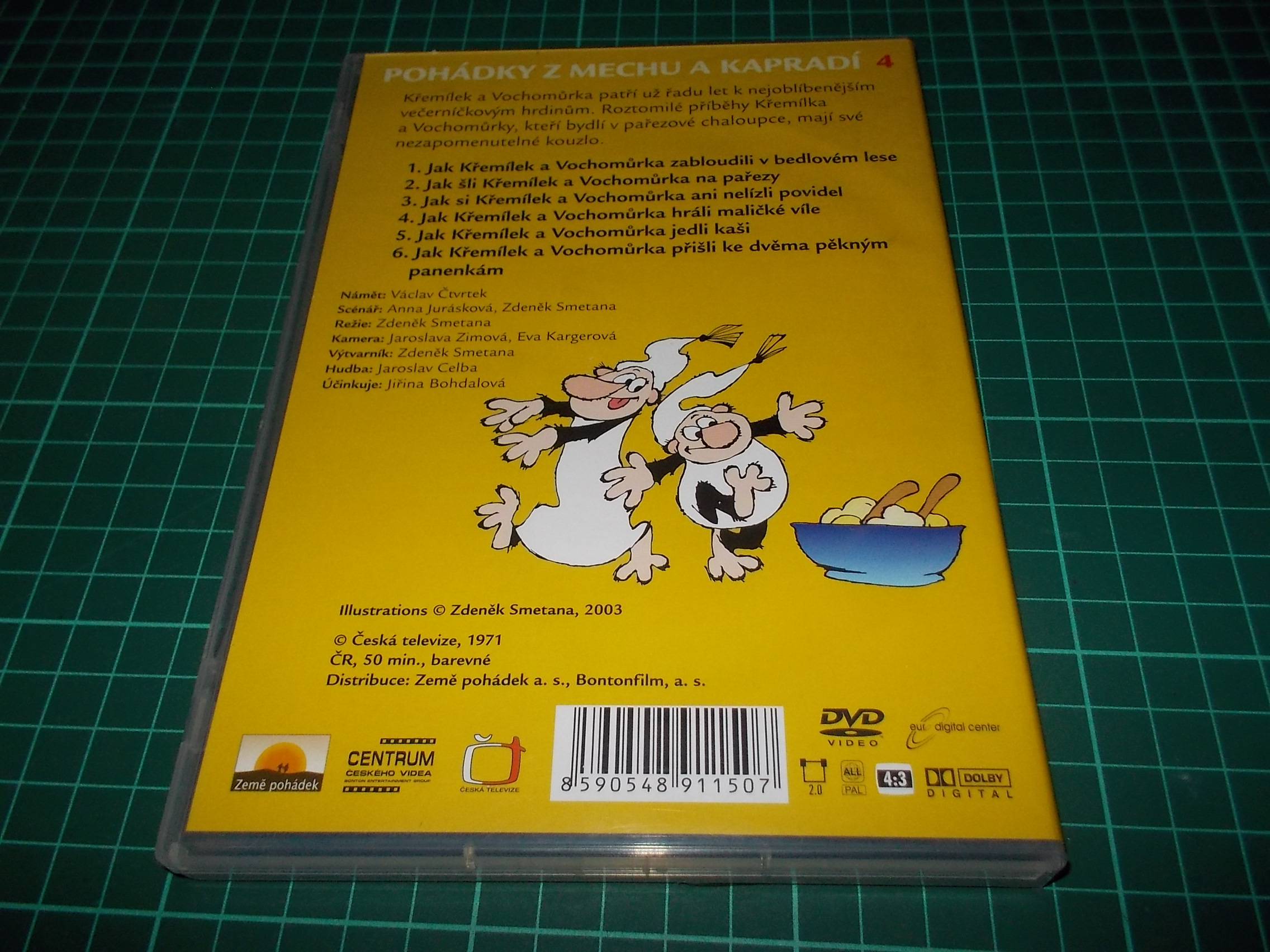 Pohádky z mechu a kapradí 4 (DVD) BAZAR ROZBALENO
