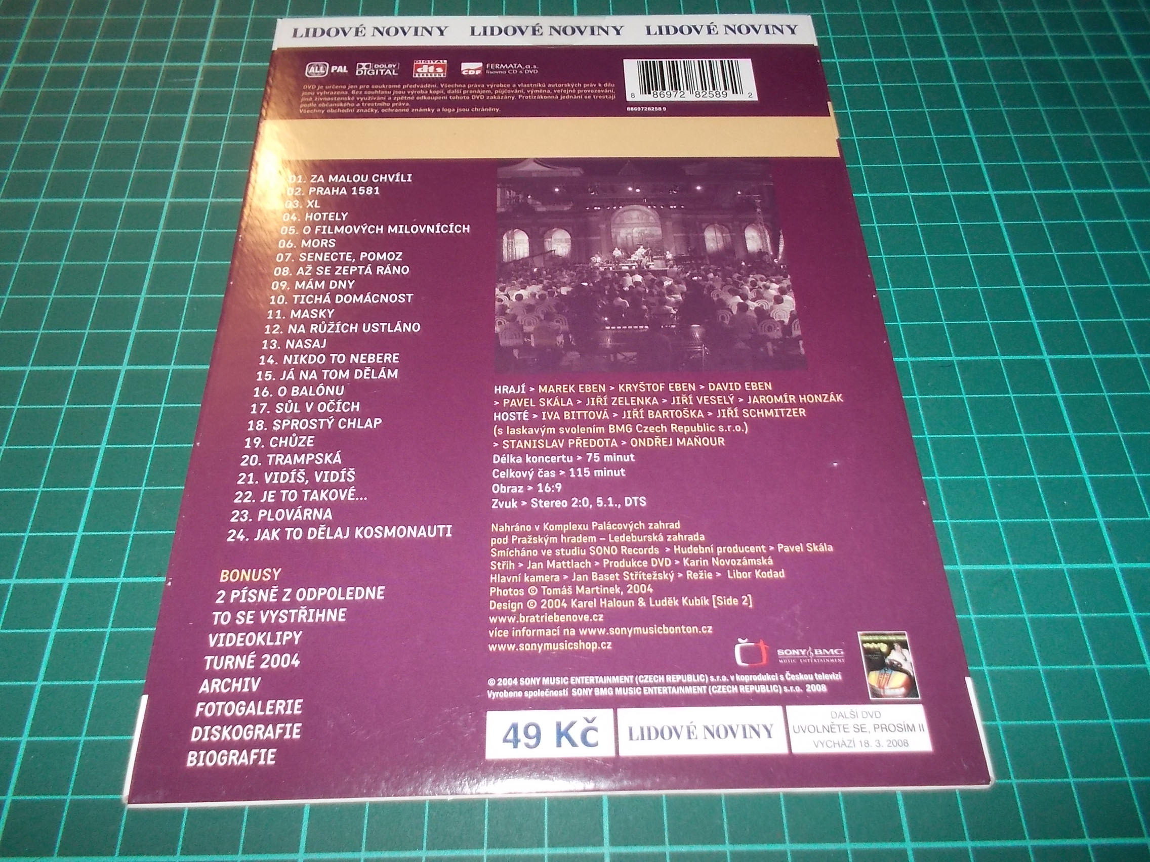 3 Ebeni v zahradě (DVD v pošetce)