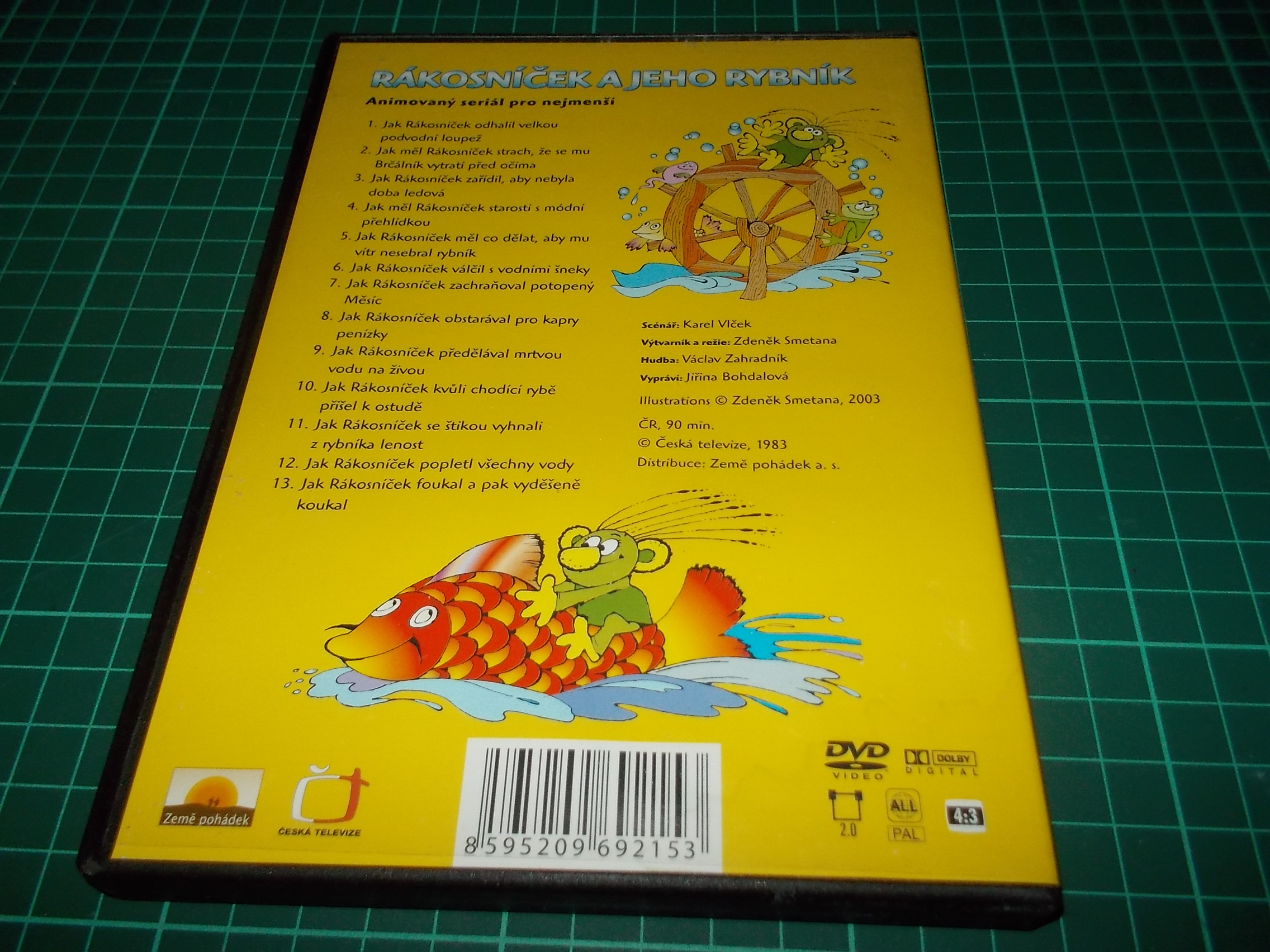 Rákosníček a jeho rybník (DVD) BAZAR ROZBALENO