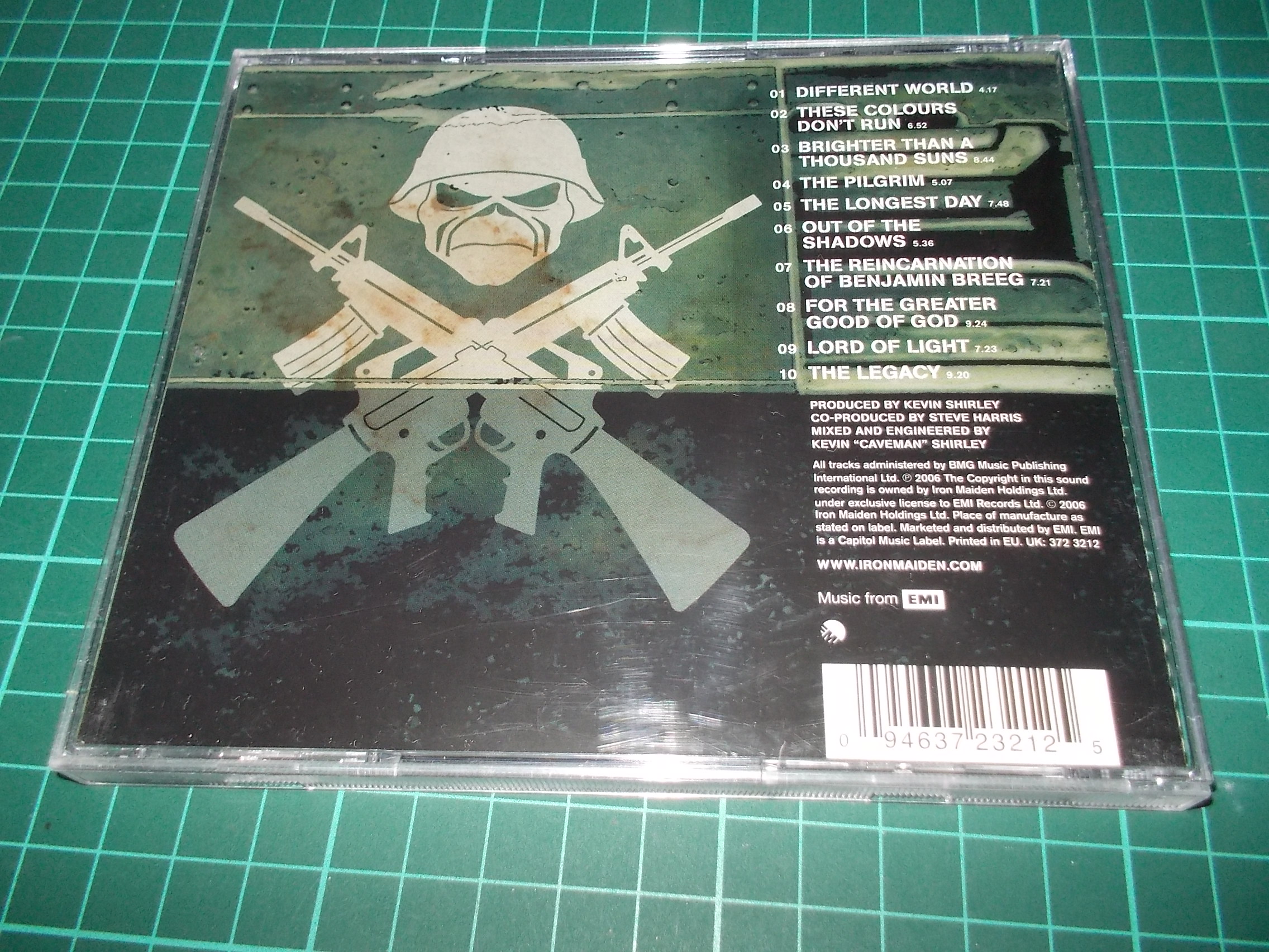 IRON MAIDEN - A MATTER OF LIFE AND DEATH (CD) BAZAR ROZBALENO 