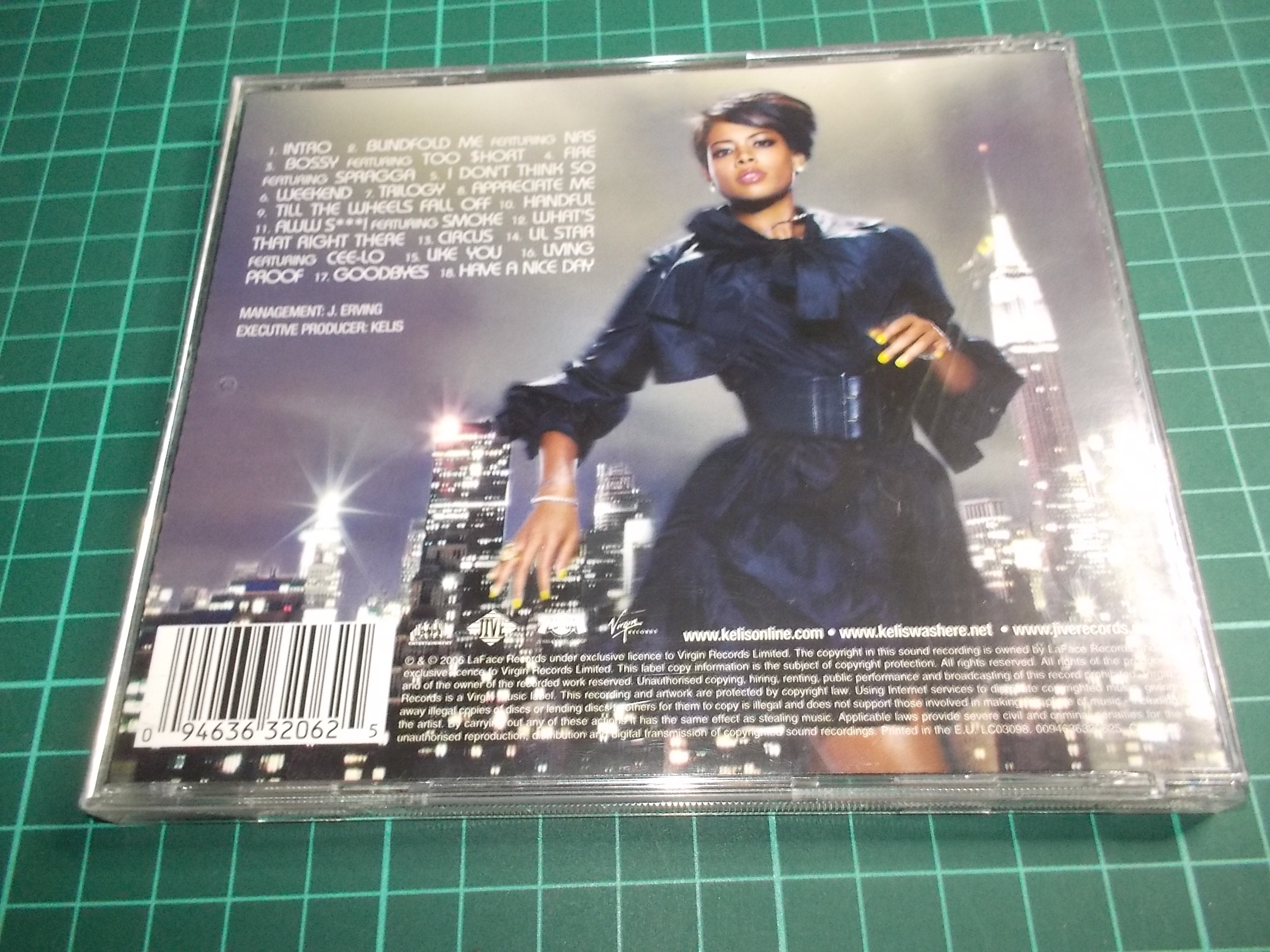 KELIS - WAS HERE (CD) BAZAR 