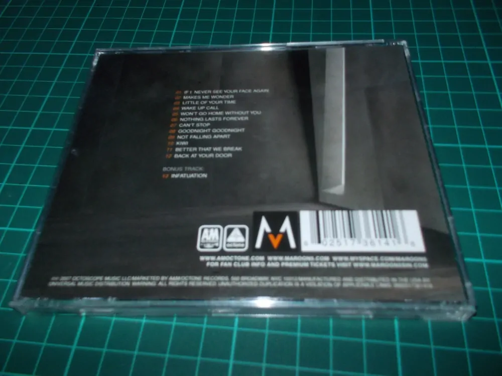 Maroon 5 - It Won´t Be Soon Before (Regionální verze) (CD) BAZAR ROZBALENO