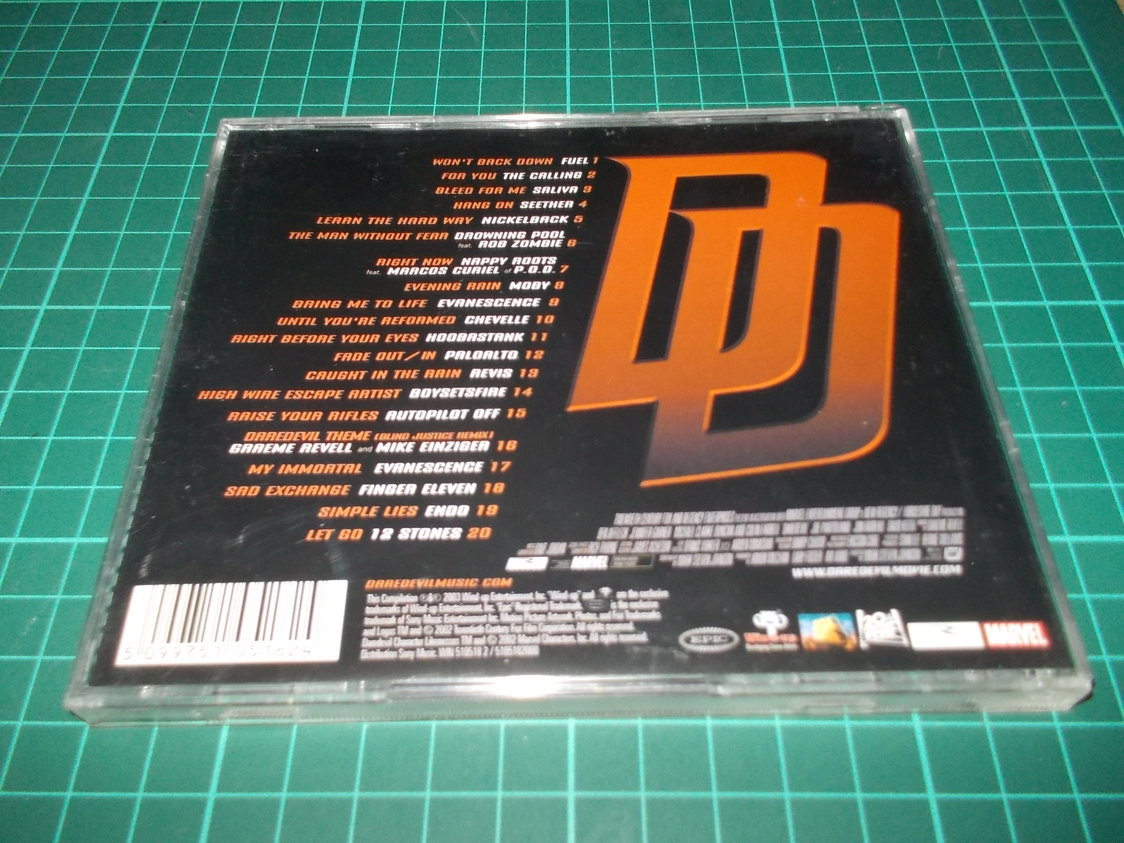 Daredevil - The Album - OST-Soundtrack (CD) BAZAR ROZBALENO