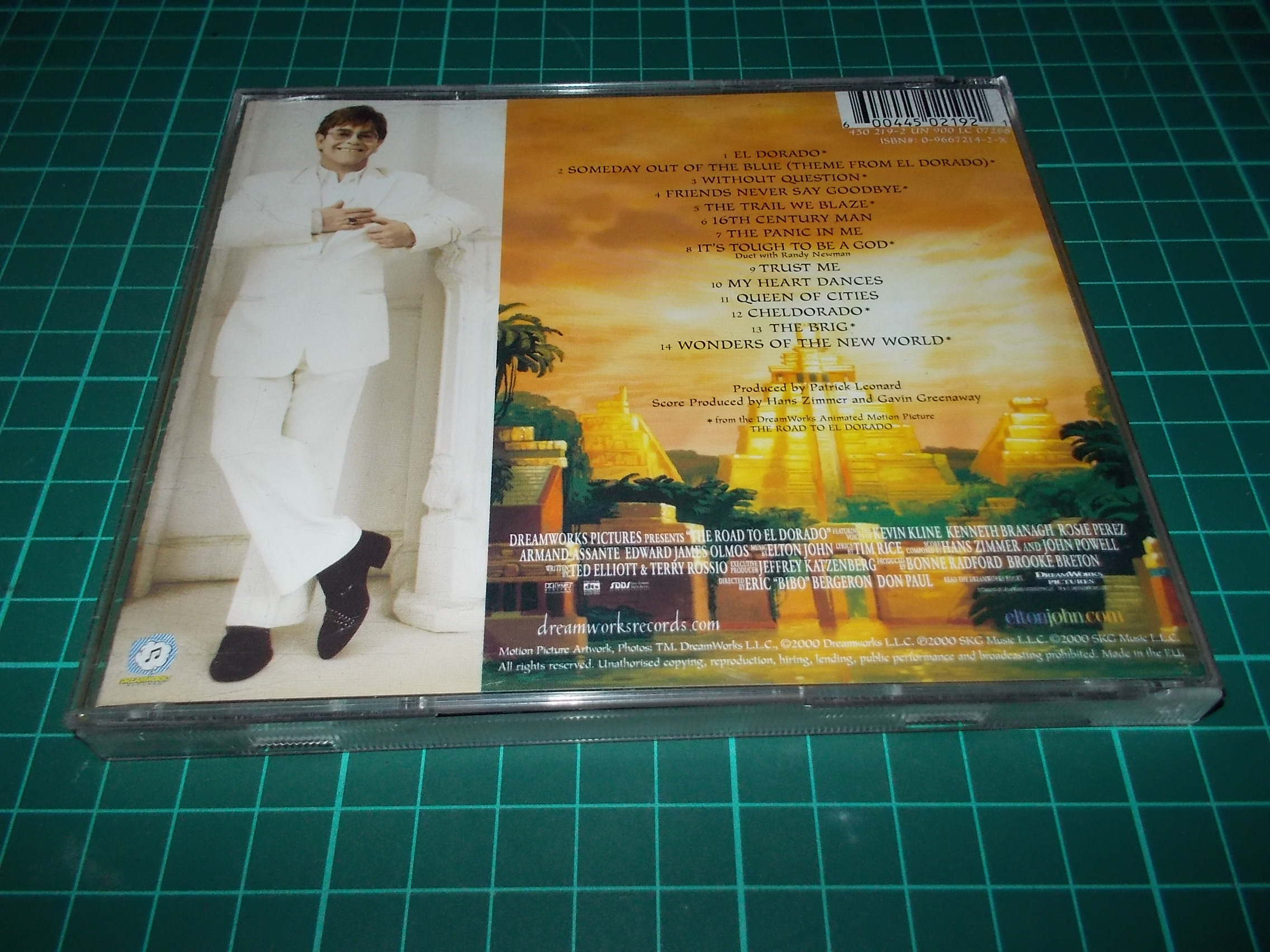 Eldorádo - The Road to El Dorado - OST-Soundtrack (CD) BAZAR ROZBALENO 