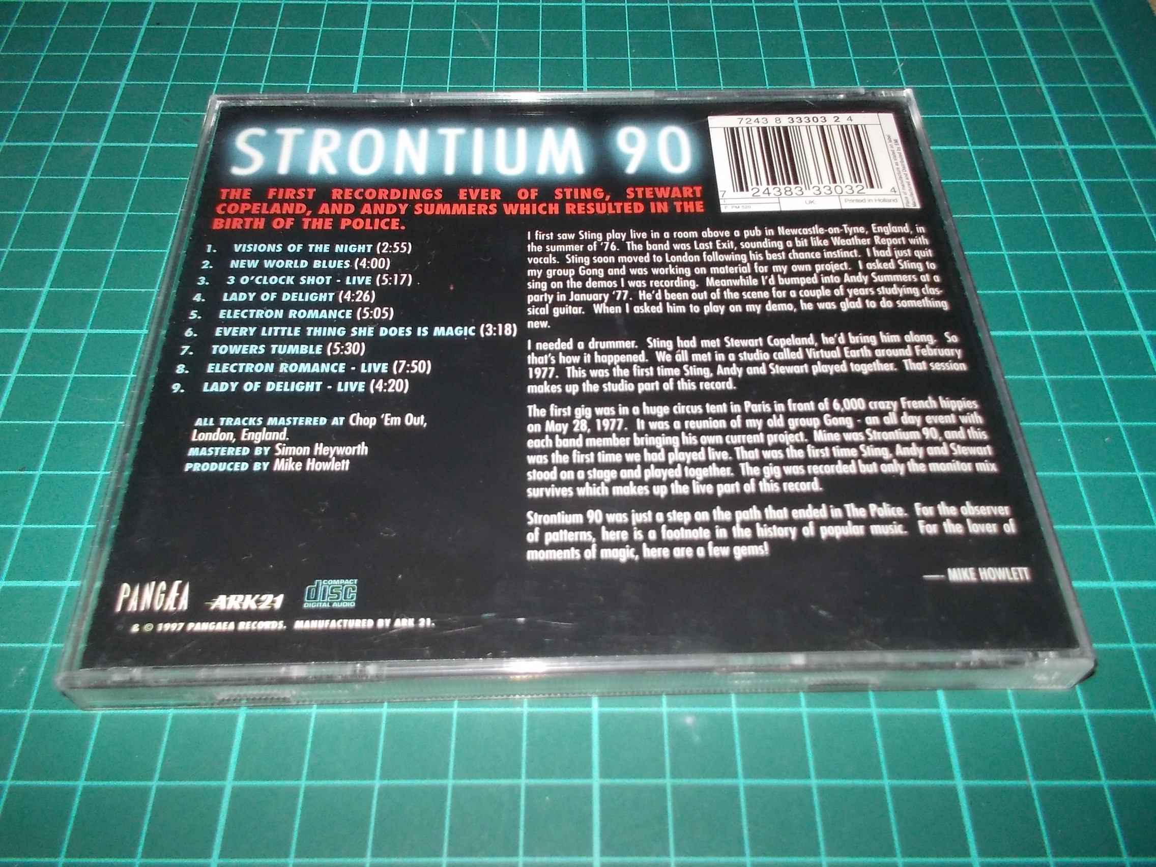 STRONTIUM 90 - Police academy (CD) BAZAR ROZBALENO 
