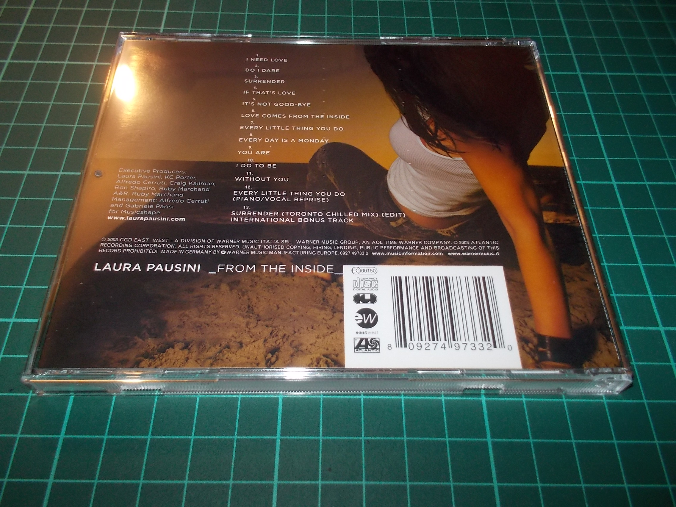 Laura Pausini - From The Inside (CD) BAZAR ROZBALENO