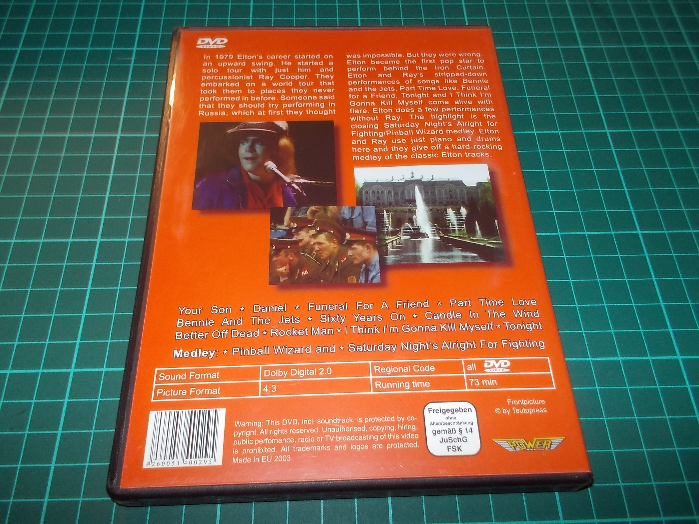 Elton John - To Russia With Elton (DVD) BAZAR ROZBALENO
