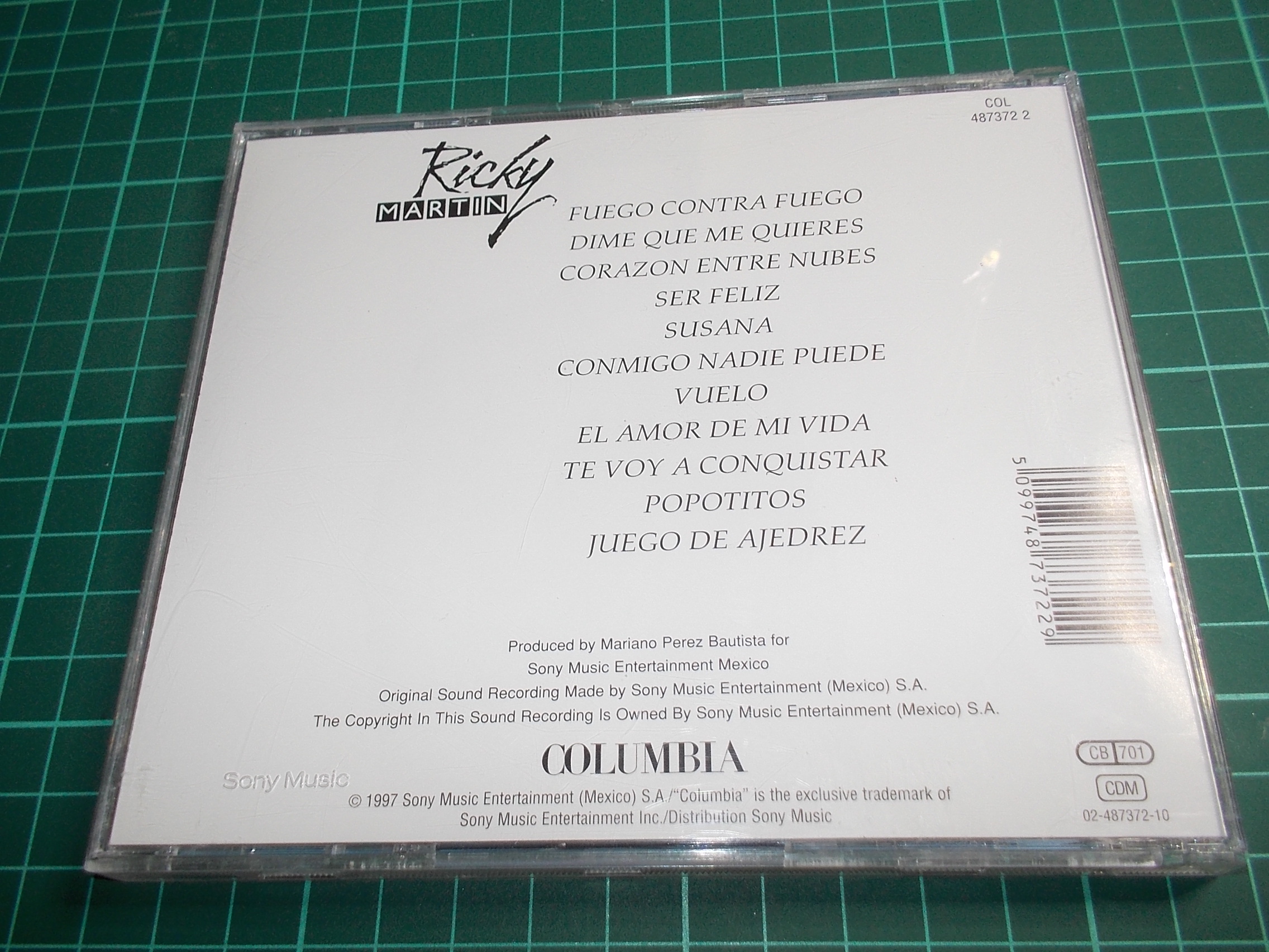 Ricky Martin - Ricky Martin (CD) 1997 BAZAR ROZBALENO 