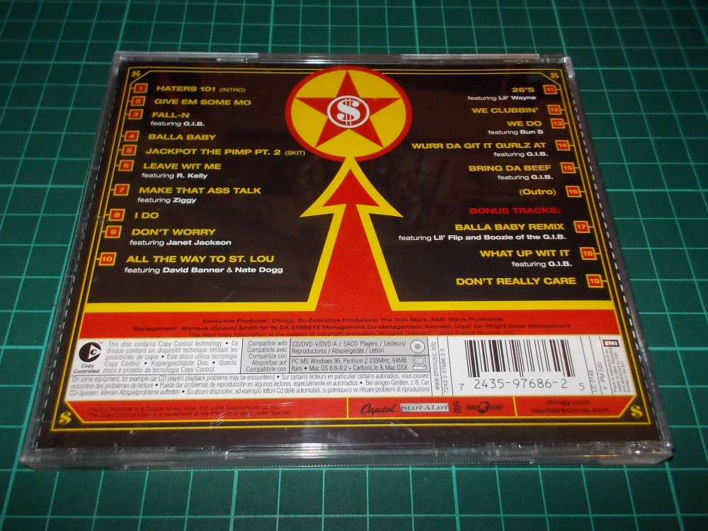 CHINGY - POWERBALLIN (CD) BAZAR ROZBALENO