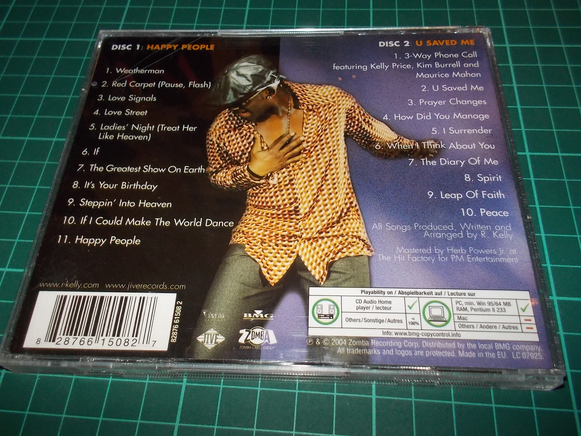 R.Kelly - Happy People-U Saved Me (2CD) BAZAR ROZBALENO 