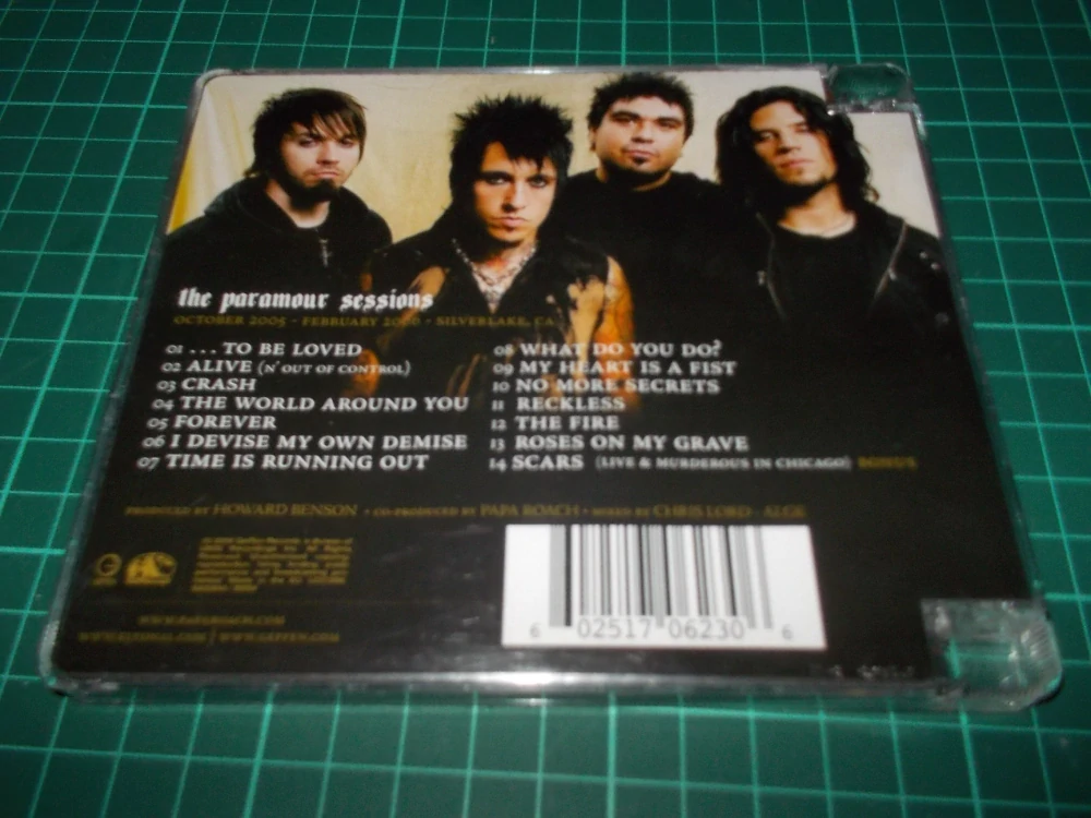 Papa Roach - The Paramour Sessions (CD) BAZAR ROZBALENO 