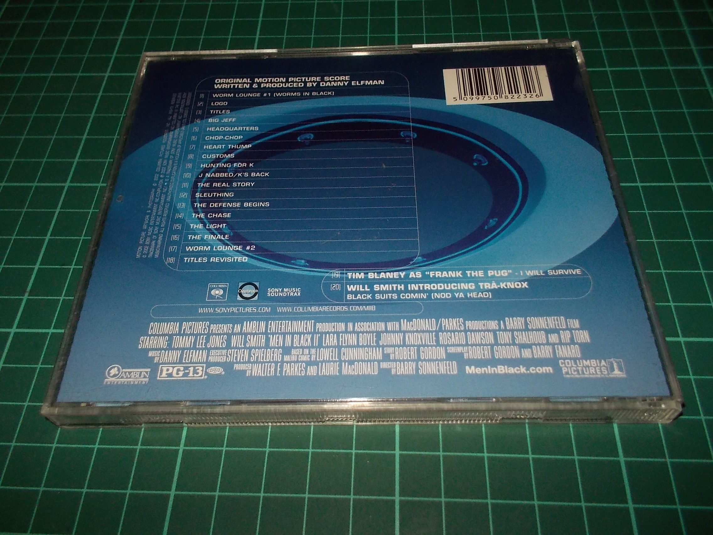 Muži v černém 2 - Men in Black 2 - OST-Soundtrack (CD) BAZAR ROZBALENO