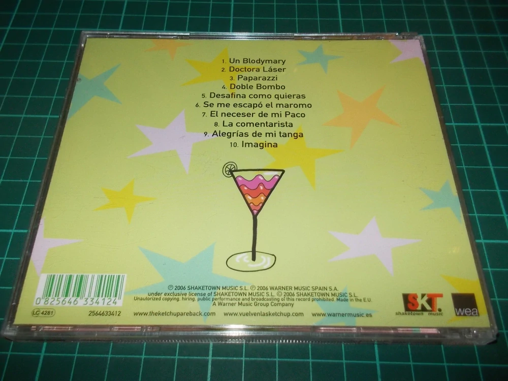 LAS KETCHUP - UN BLODYMARY (CD) BAZAR ROZBALENO