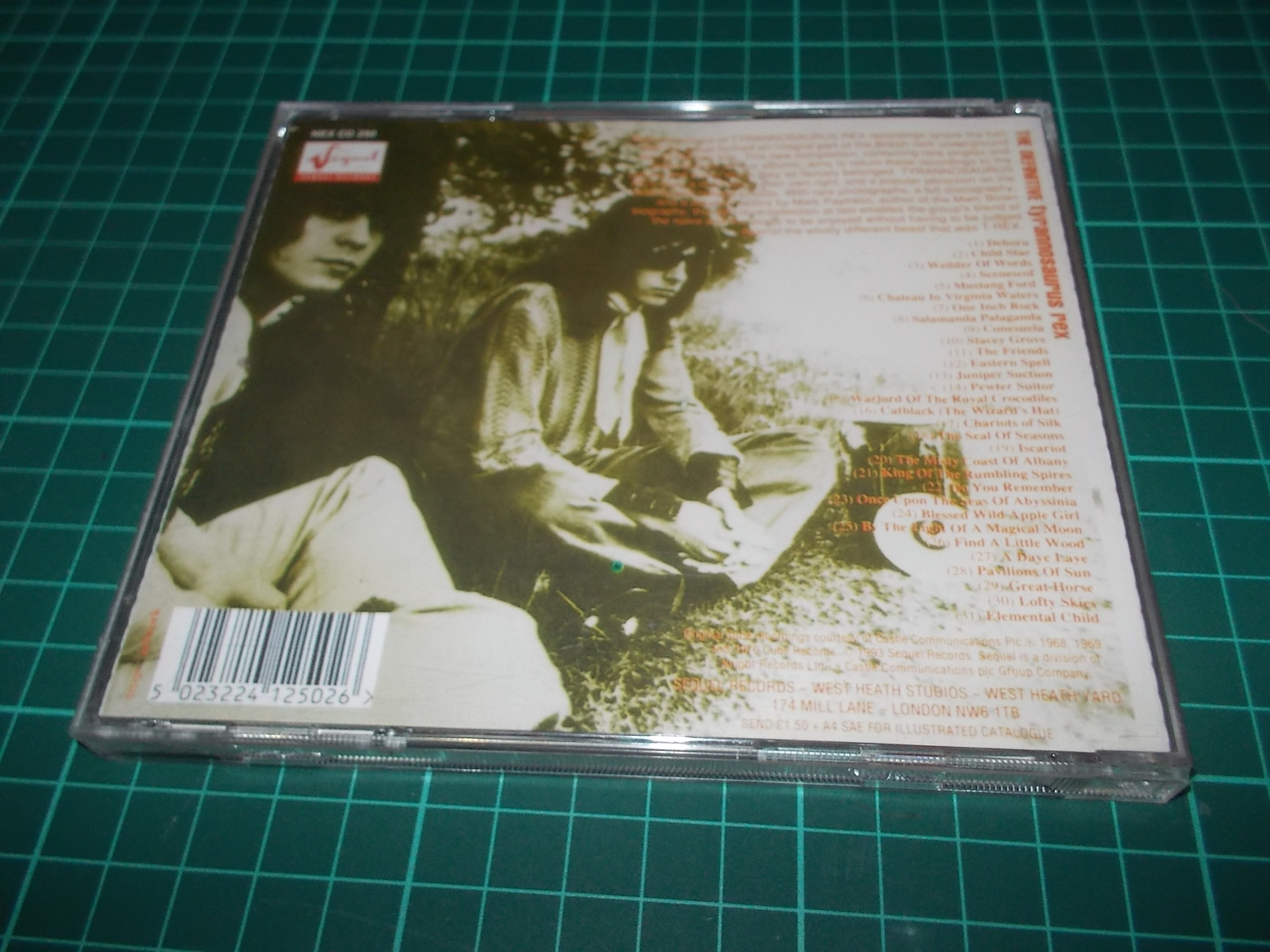 T-REX - Sequel Records The Definitive Tyrannosaurus Rex (CD) BAZAR ROZBALENO