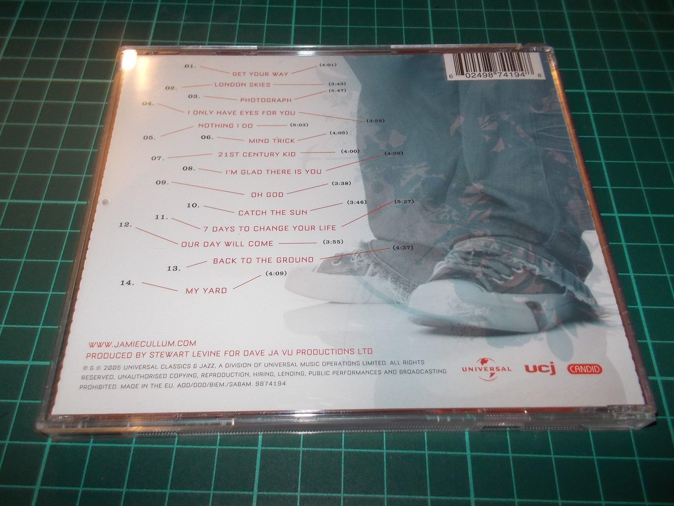 Jamie Cullum - Catching Tales (Regionální verze)(CD) BAZAR ROZBALENO