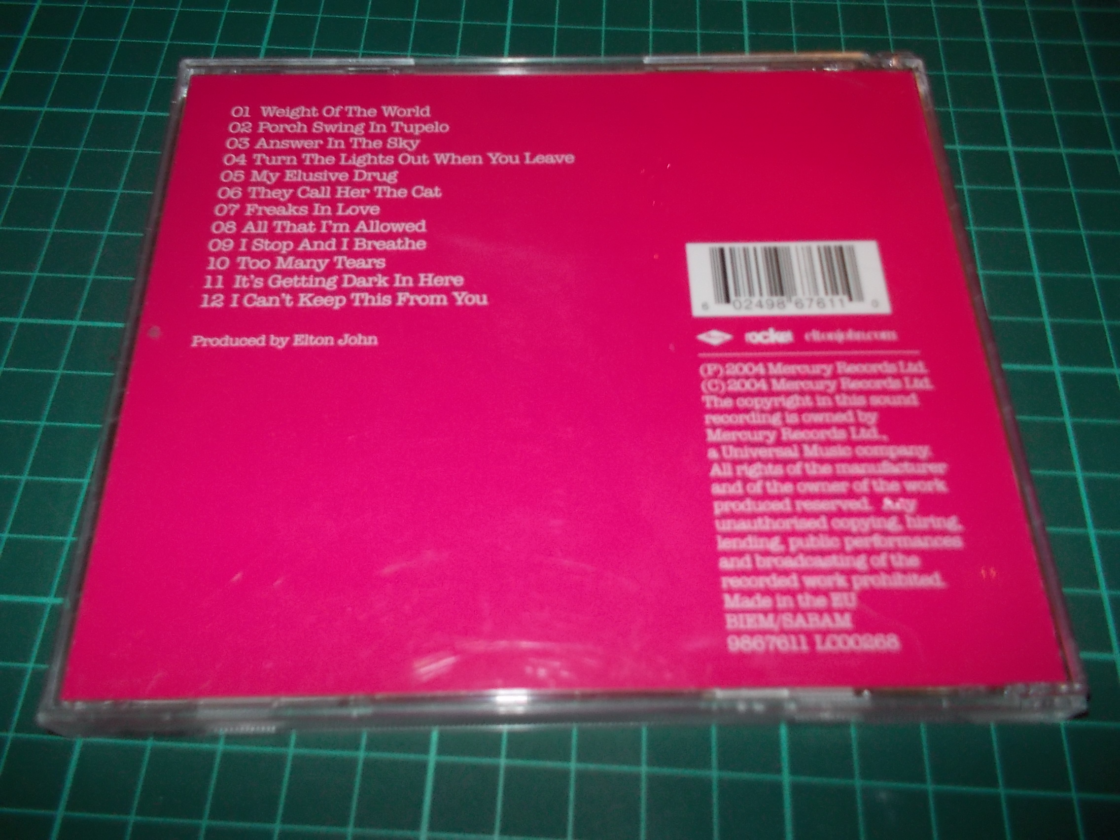 Elton John - Peachtree Road (CD) BAZAR ROZBALENO
