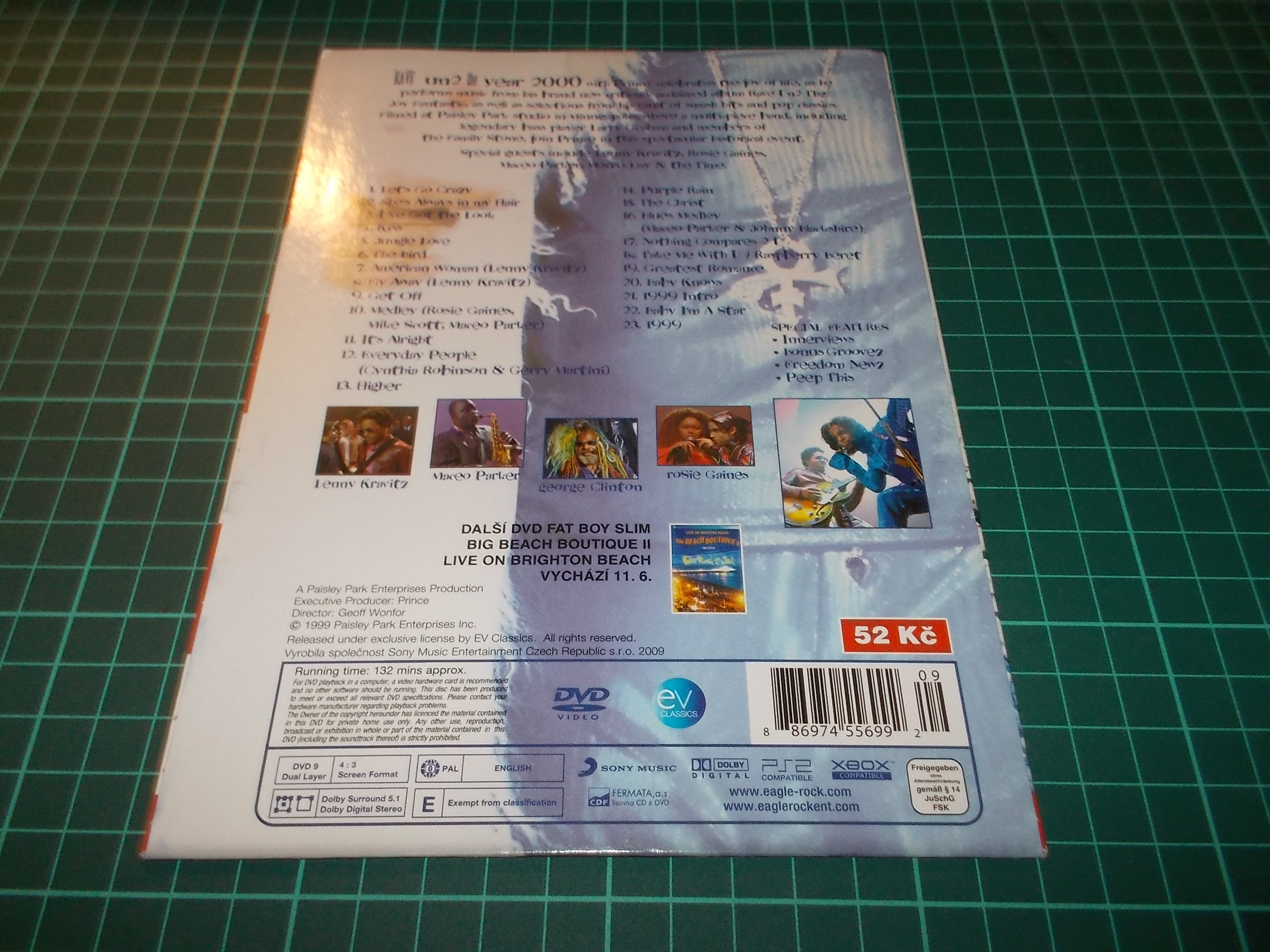 Prince - Rave Un2 The Year 2000 (DVD v pošetce)