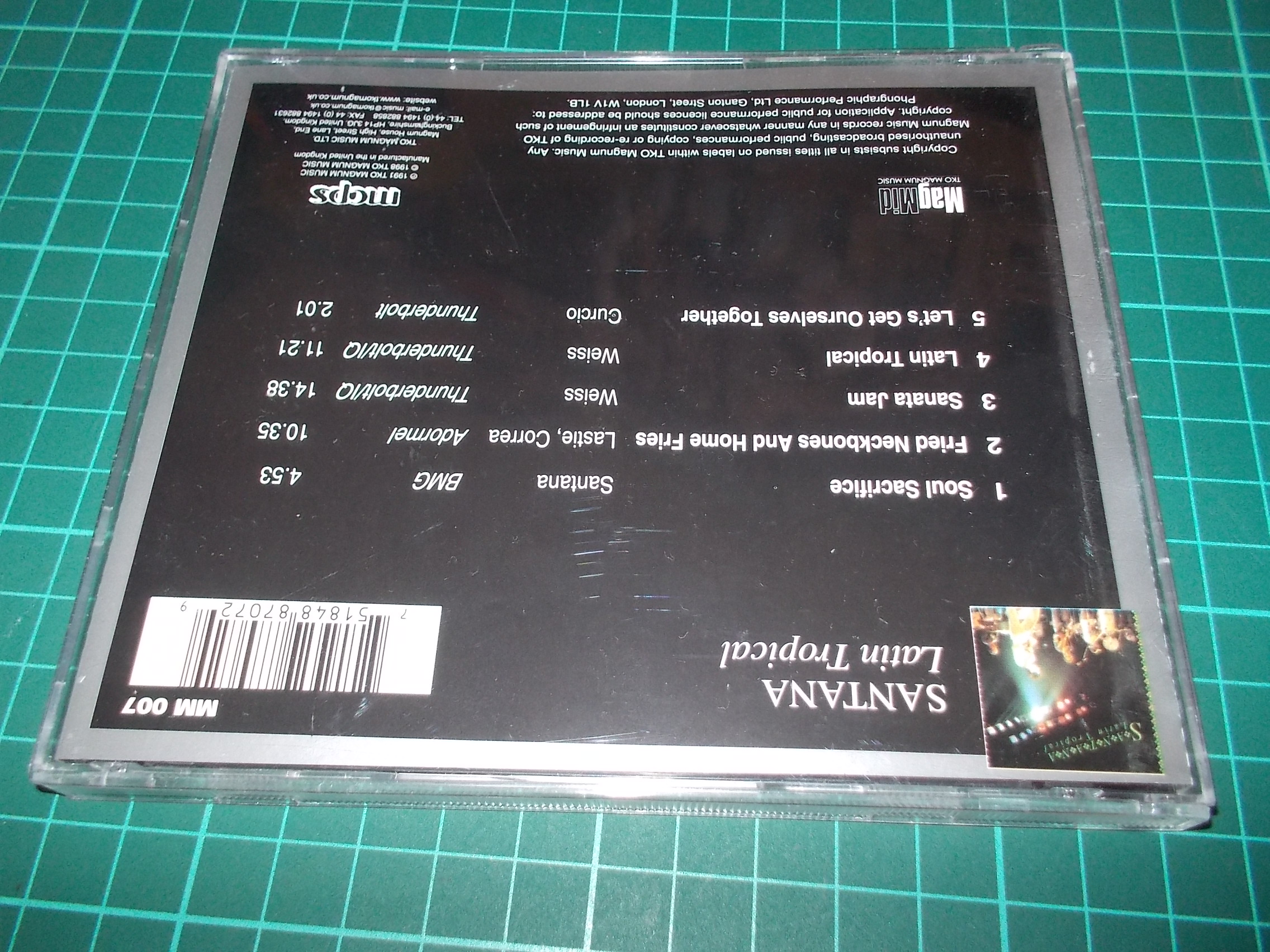 Santana - Latin Tropical (CD) BAZAR ROZBALENO