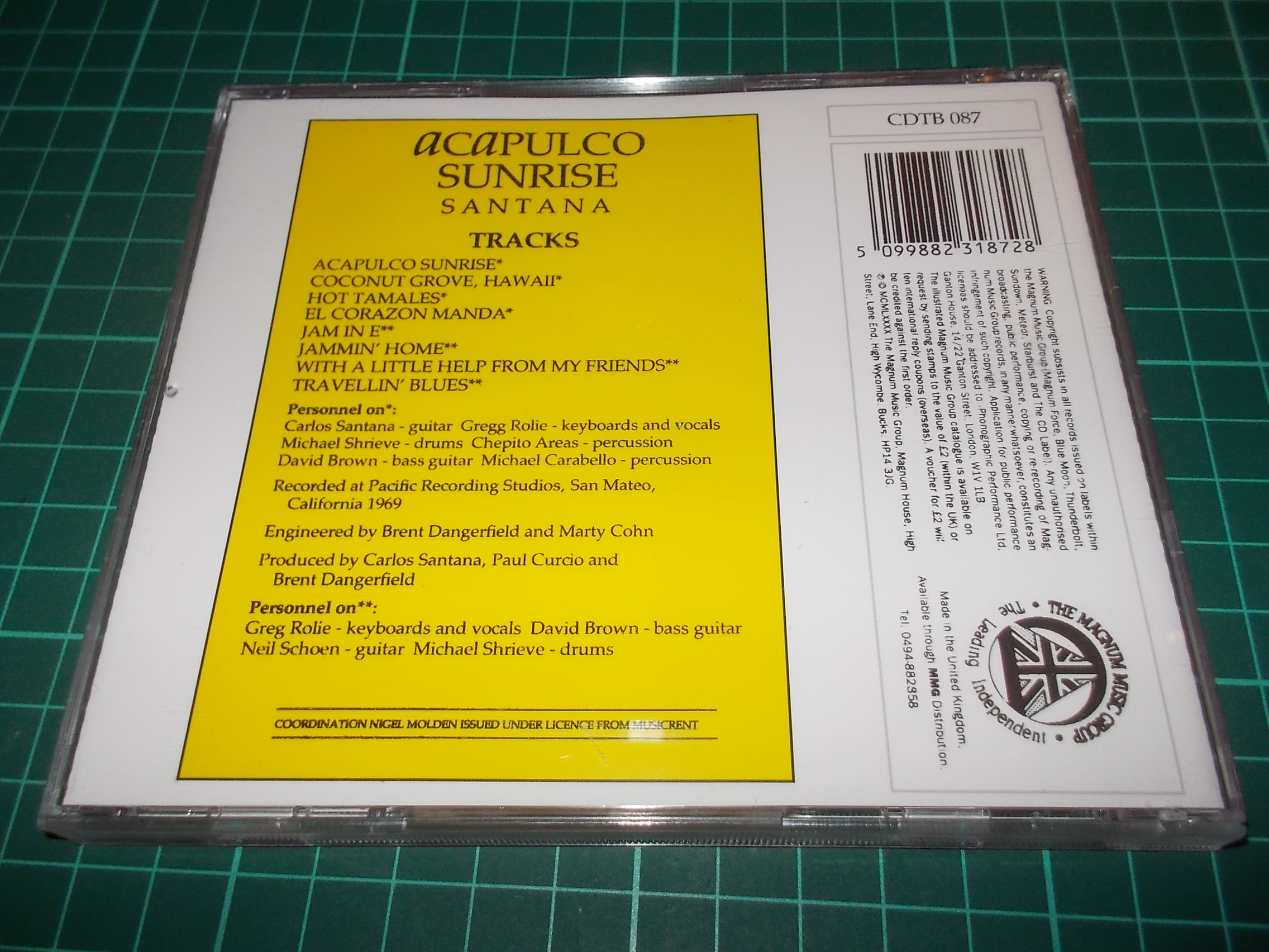 Santana - Acapulco Sunrise (CD) BAZAR ROZBALENO 