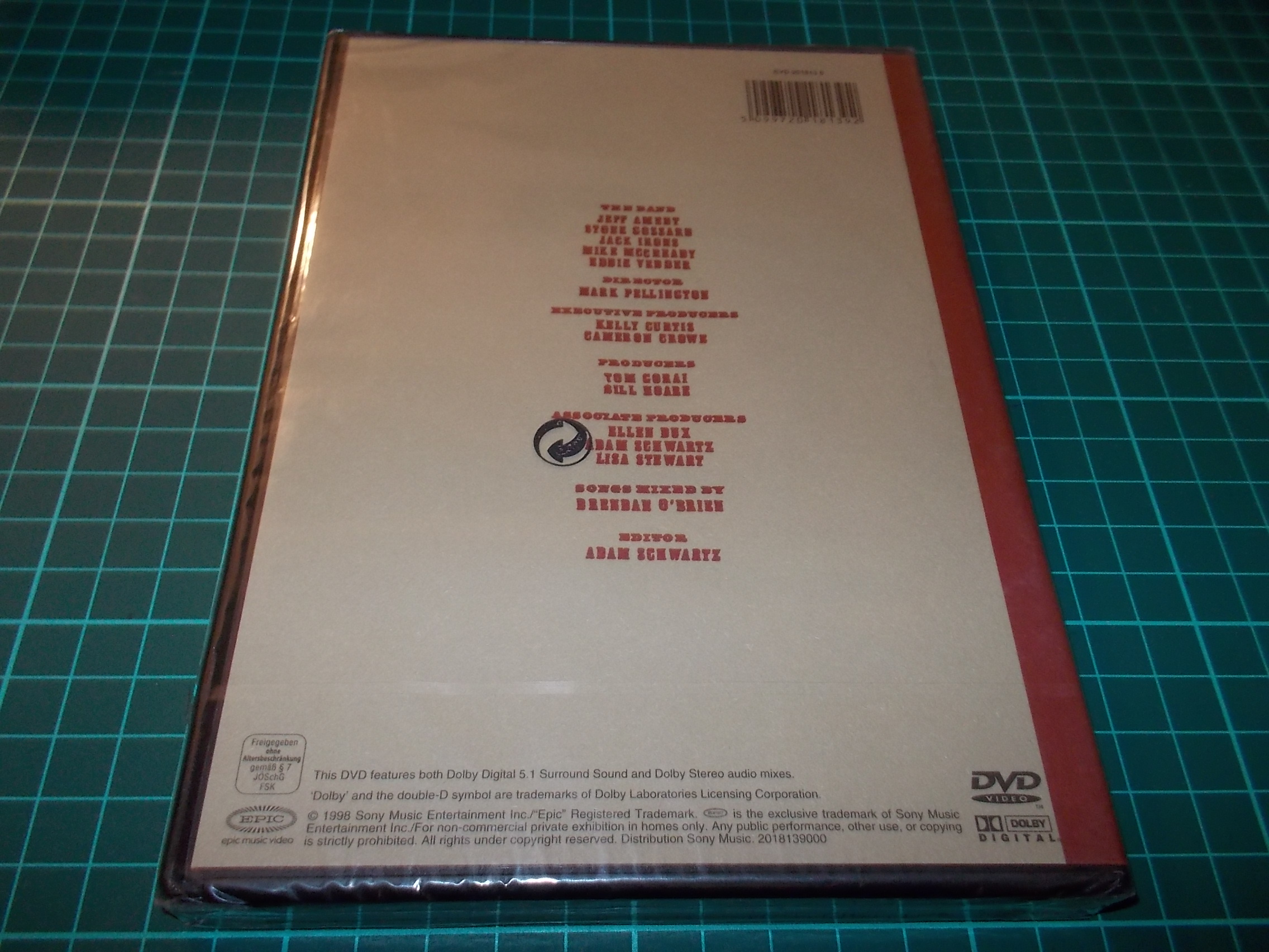 Pearl Jam - Single Video Theory (DVD) 