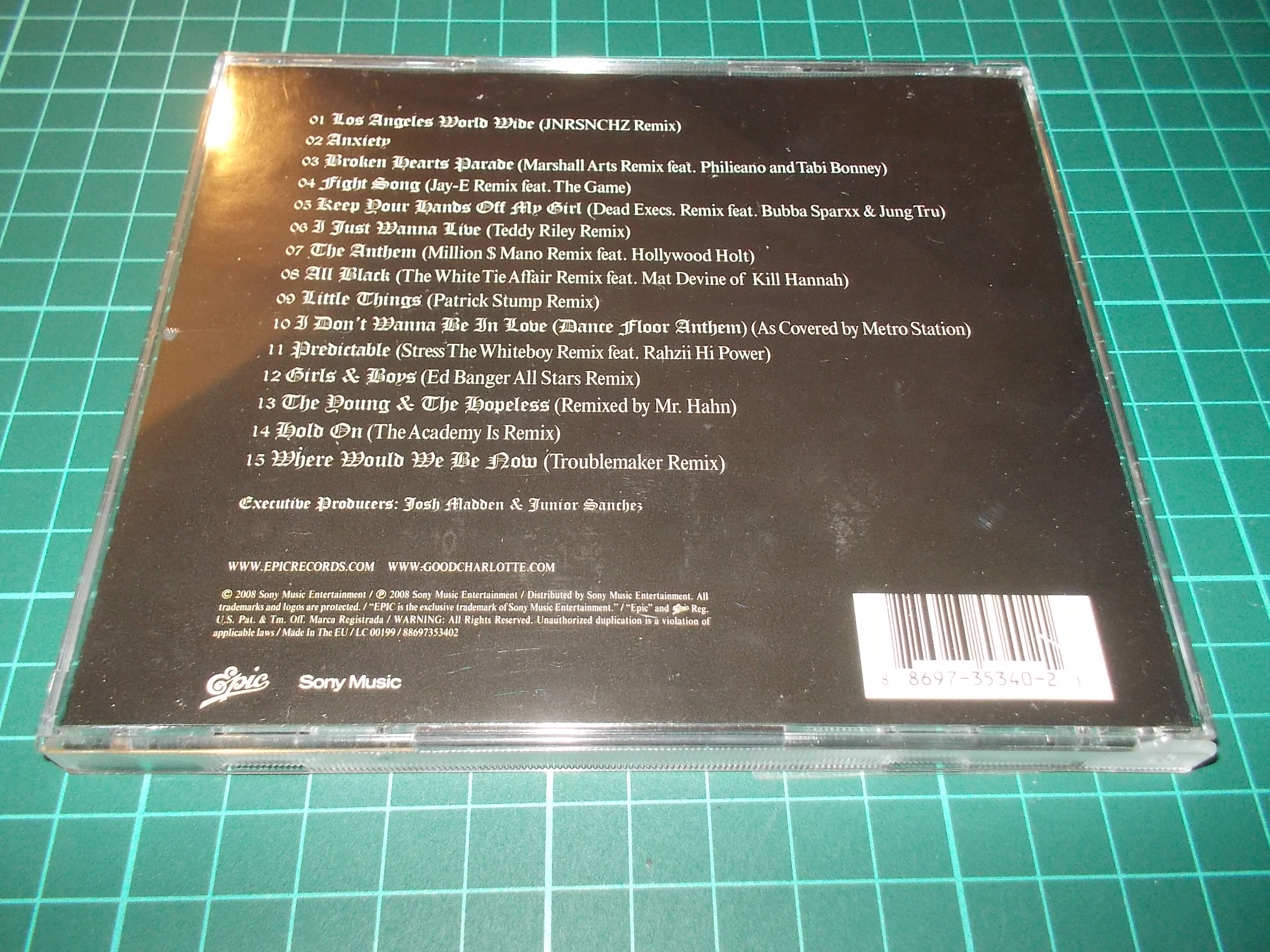 GOOD CHARLOTTE - GREATEST REMIXES (CD) BAZAR ROZBALENO