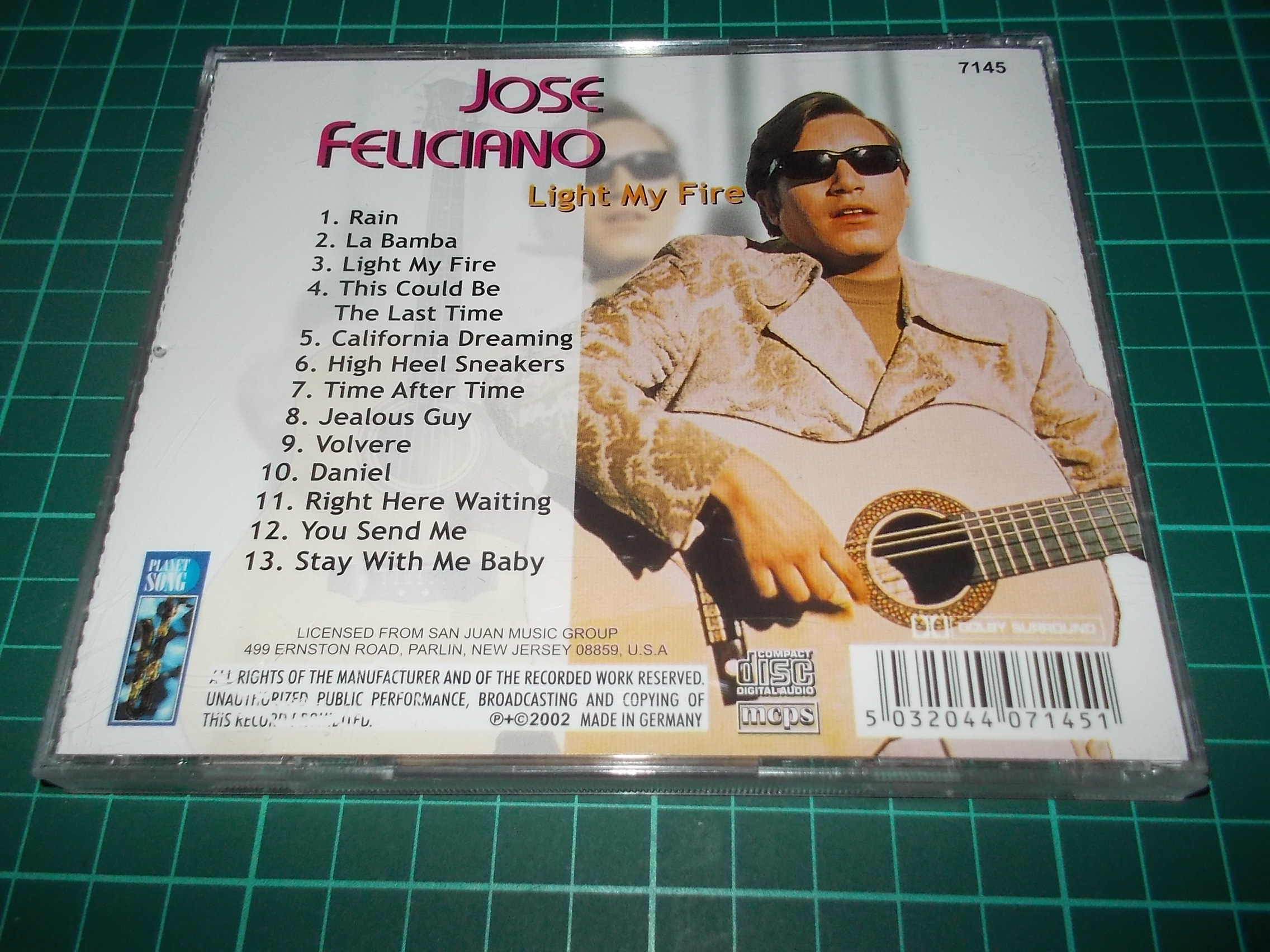  José Feliciano - Light My Fire (CD) BAZAR ROZBALENO 