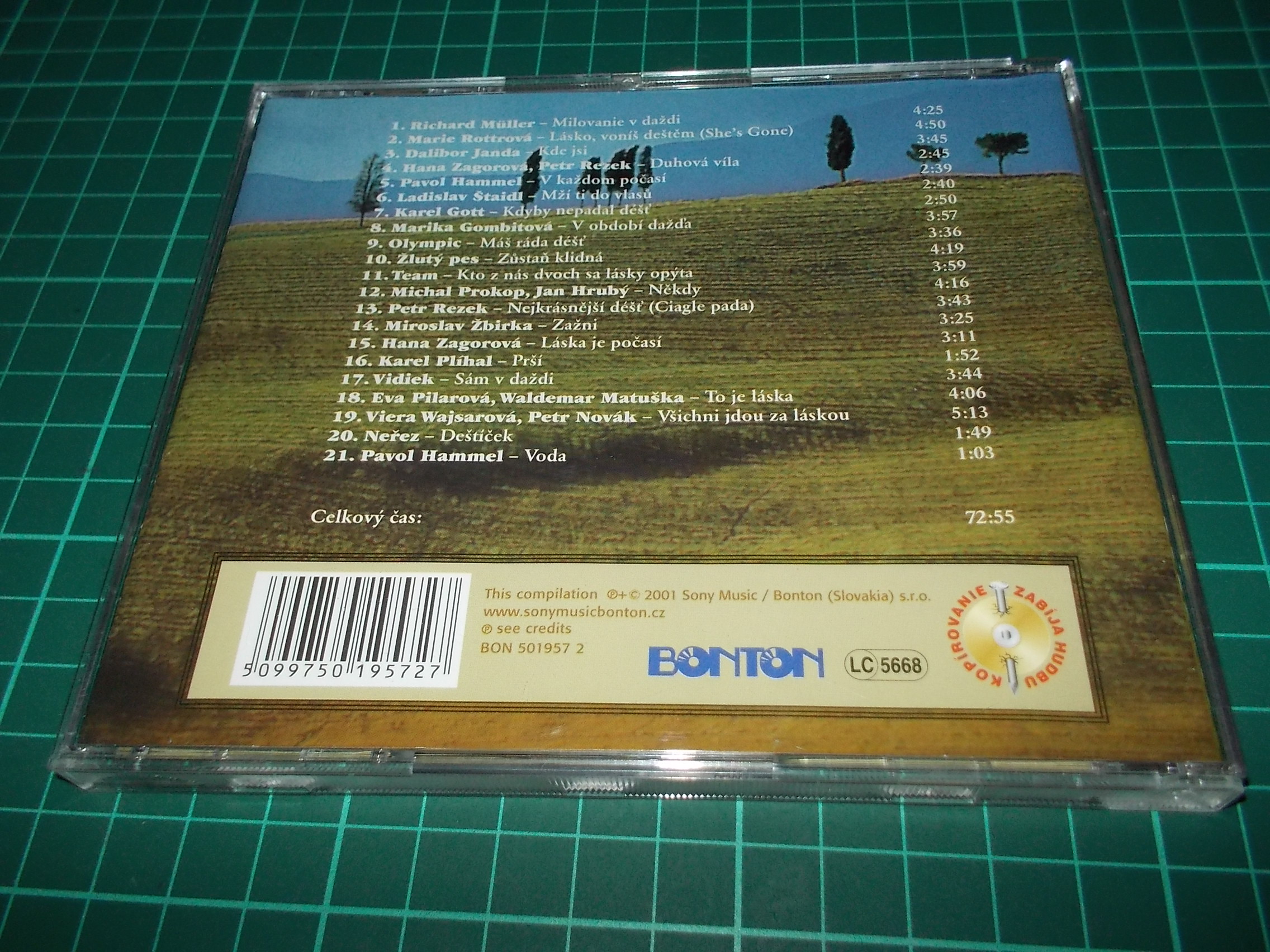 Various Artists - Milovanie v daždi (CD) BAZAR ROZBALENO 
