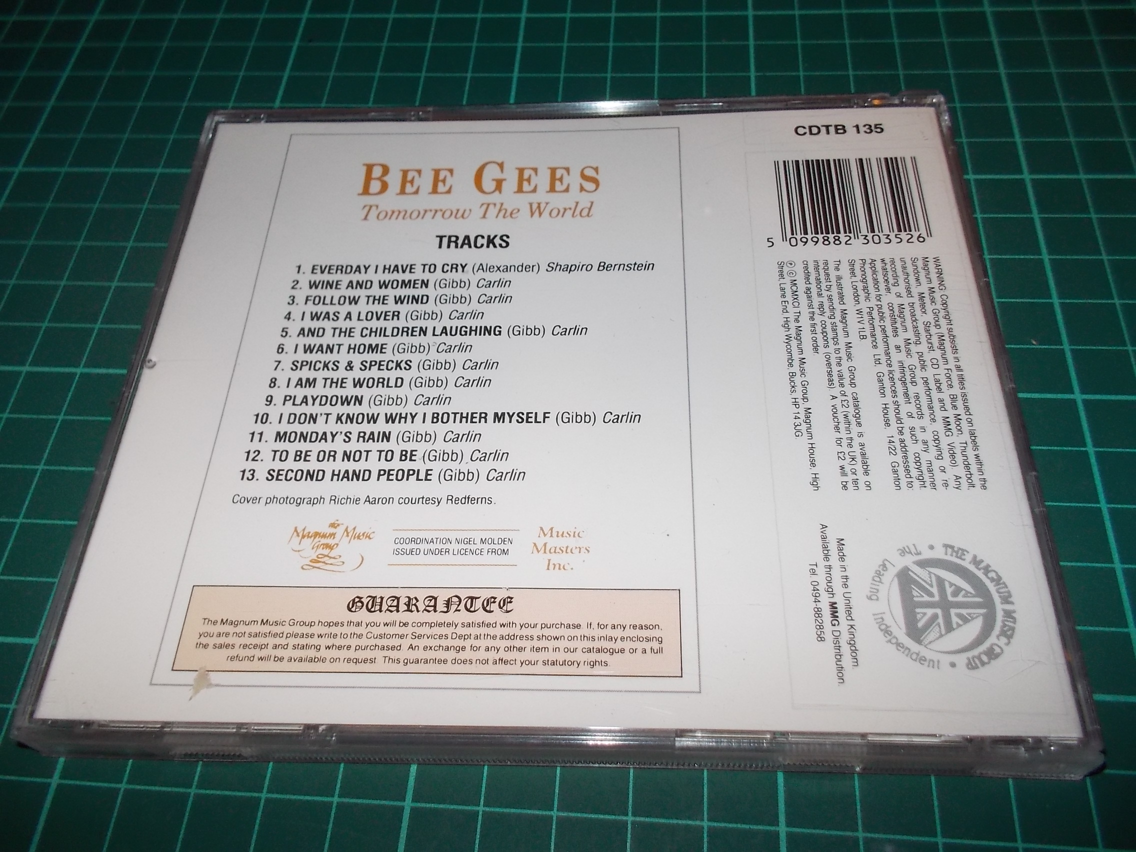 Bee Gees - Tomorrow The World (CD) BAZAR ROZBALENO