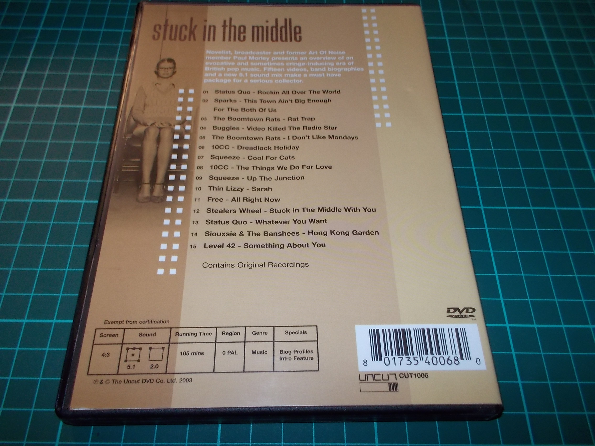 Various Artists - 15 CLASSIC 70,s - Stuck in the Middle (DVD) BAZAR ROZBALENO