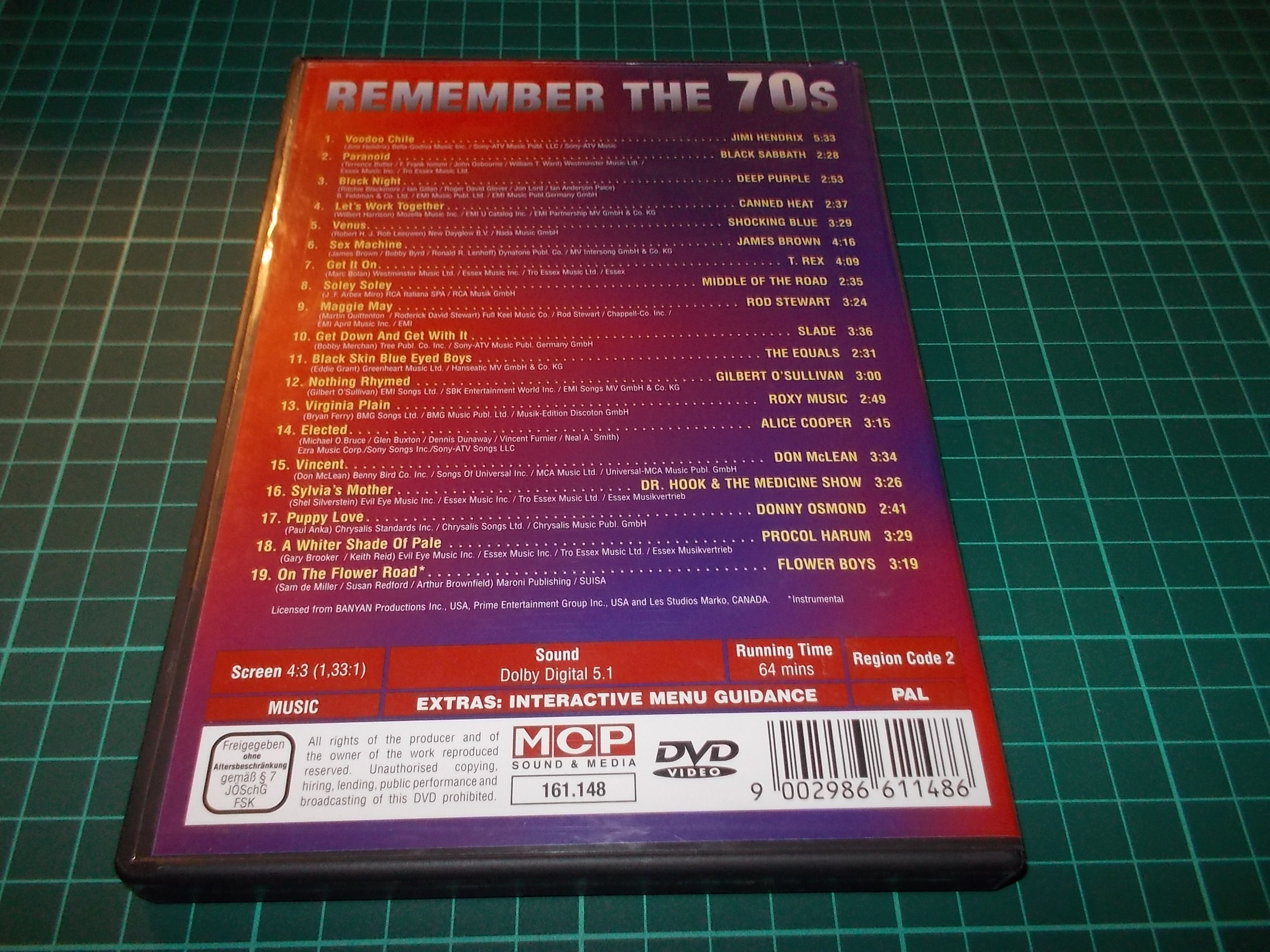 Various Artists - Remember The 70s (DVD) BAZAR ROZBALENO